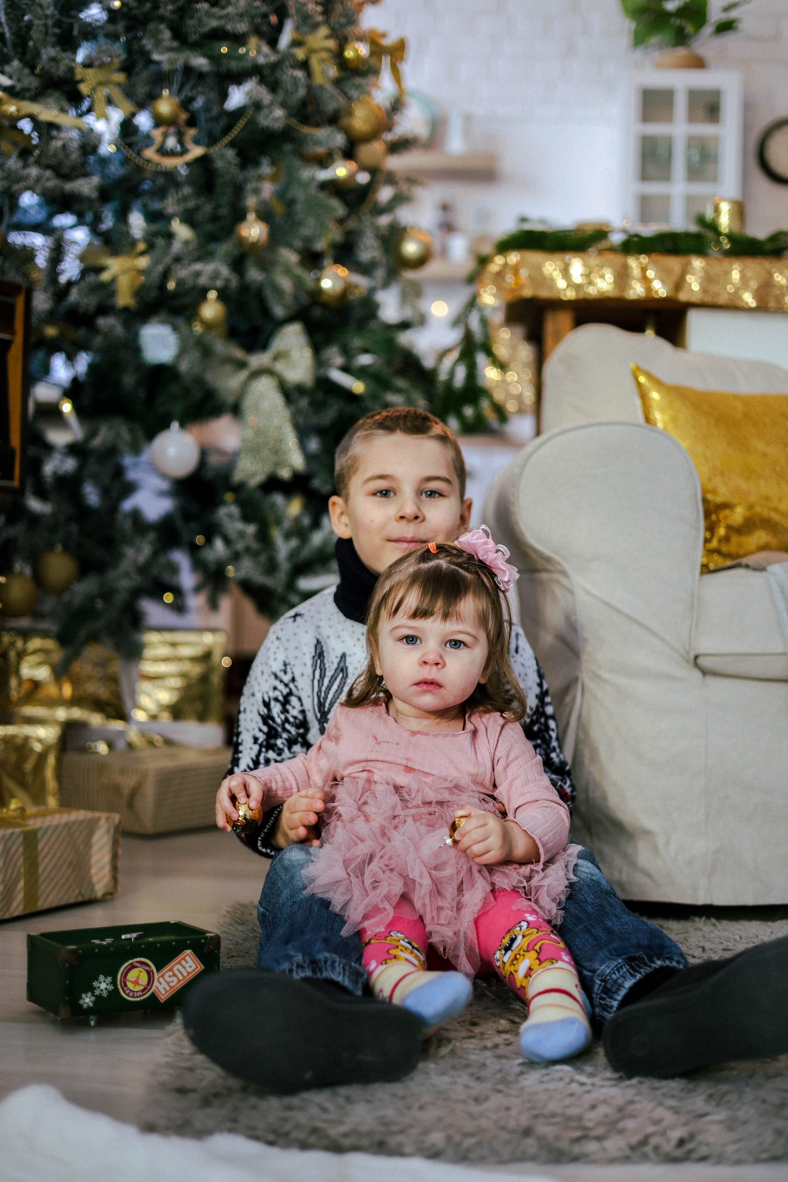 Новогодняя история «Нелля и ее семья». Фотограф в Москве Анастасия Калинина