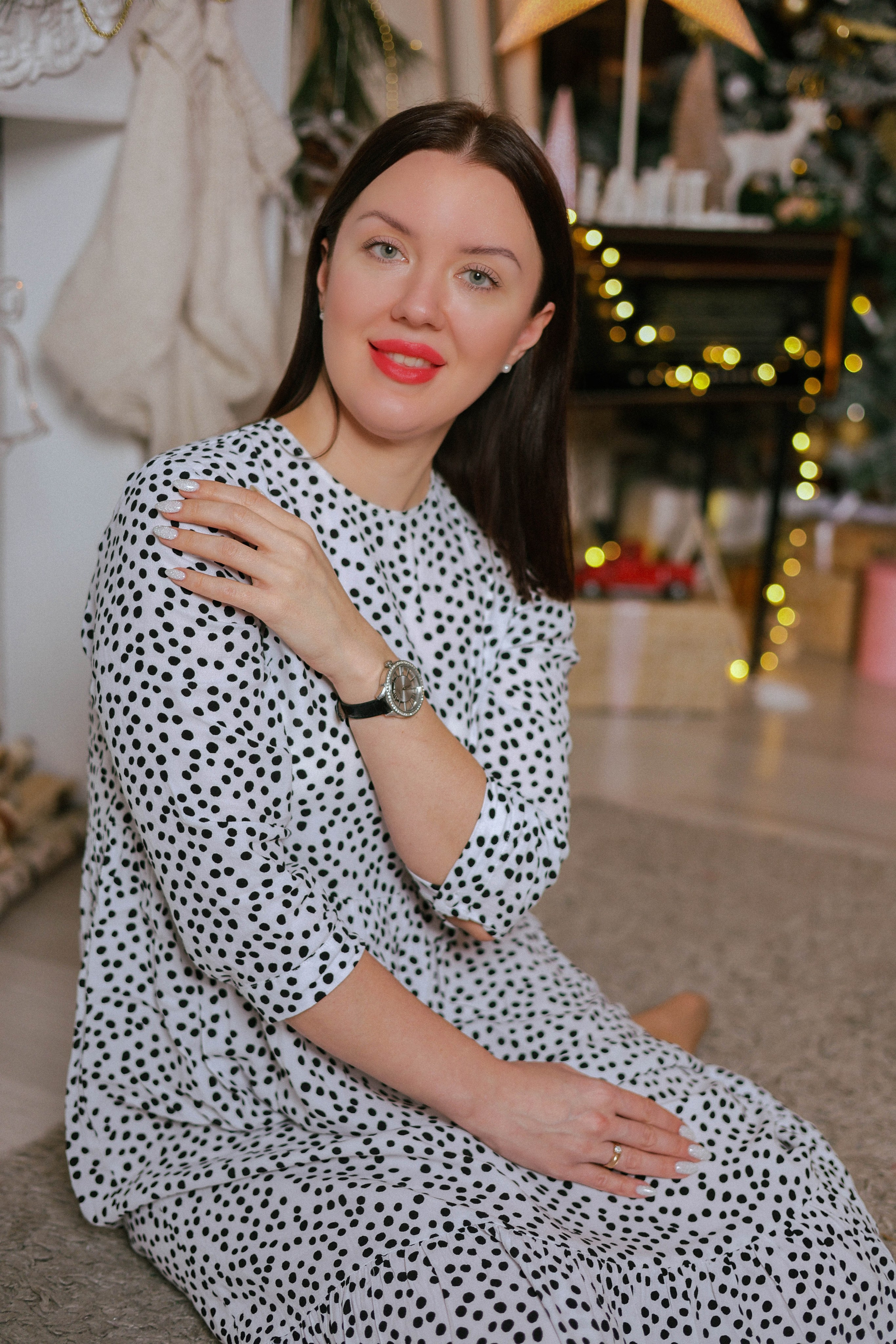 Новогодняя история «Мария и ее семья». Фотограф в Москве Анастасия Калинина