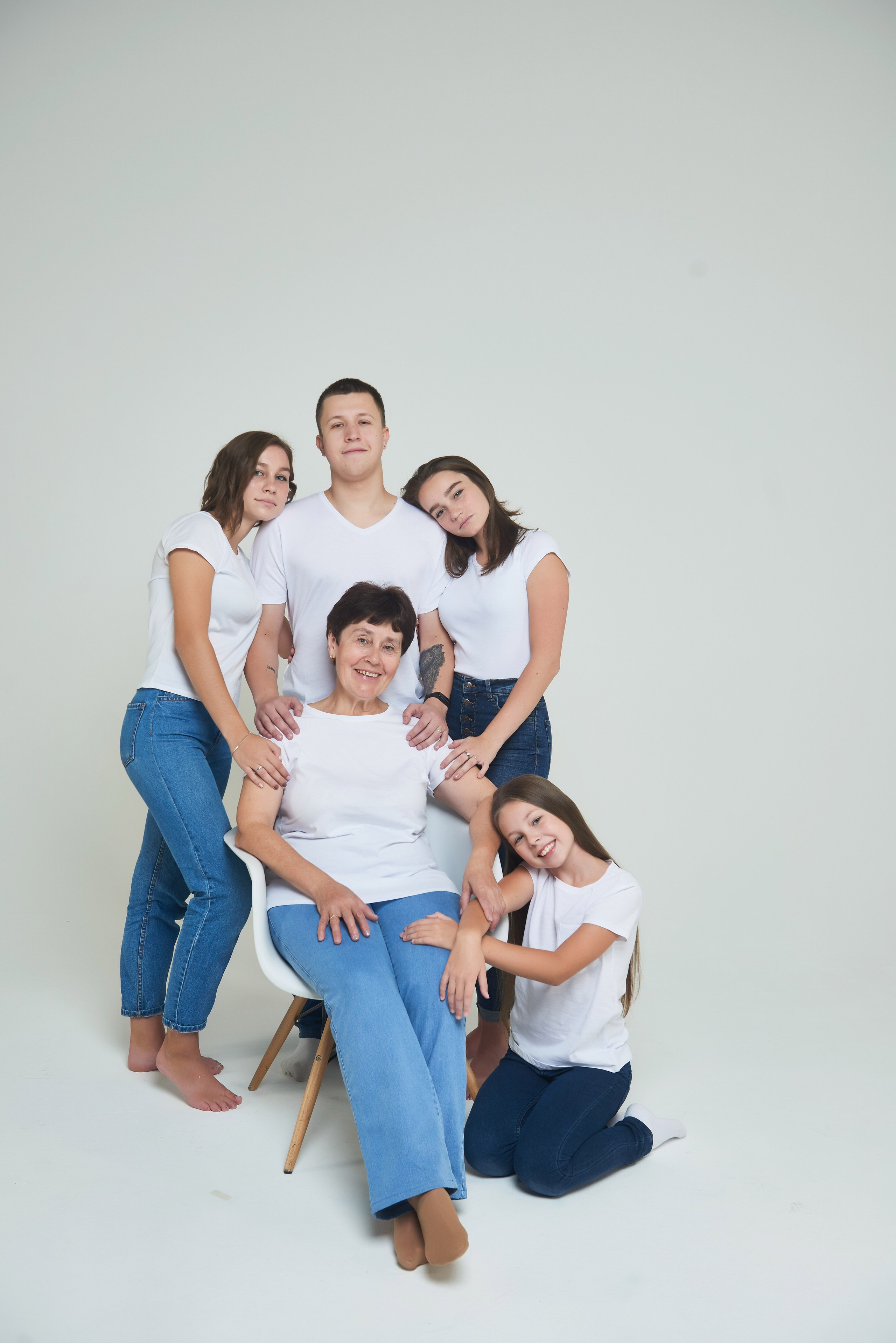 Фотосессия большой семьи. Портретный, семейный и свадебный фотограф в Санкт-Петербурге и в Пушкине Ширяев Денис