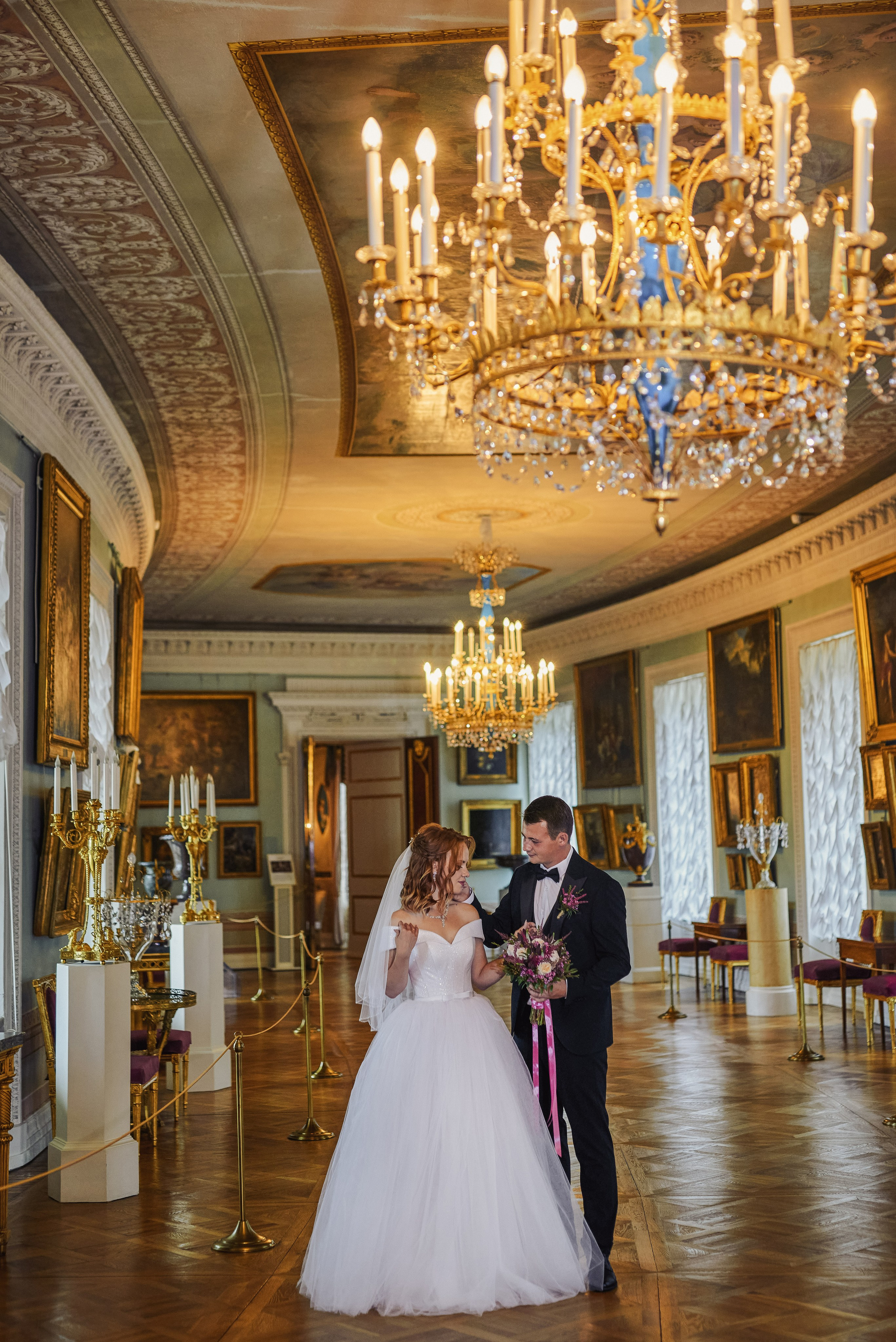 Екатерина и Александр (свадебная фотосессия в Павловском Дворце). Портретный, семейный и свадебный фотограф в Санкт-Петербурге и в Пушкине Ширяев Денис