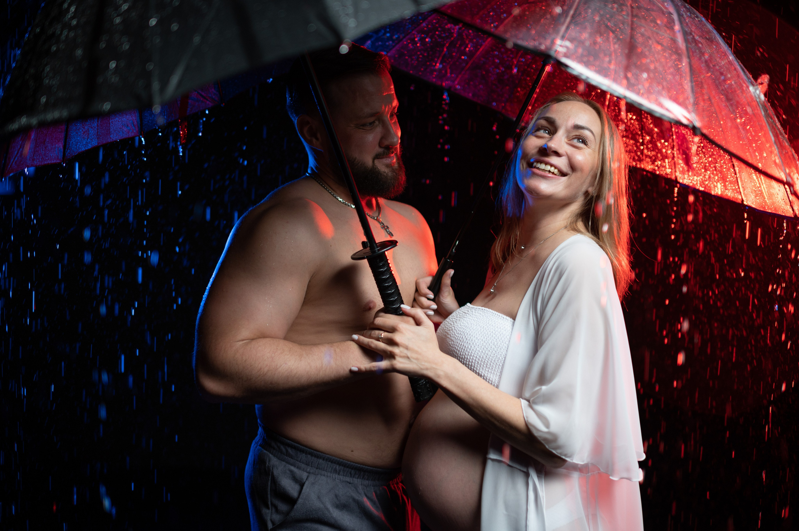 Под дождём. Портретный, семейный и свадебный фотограф в Санкт-Петербурге и в Пушкине Ширяев Денис