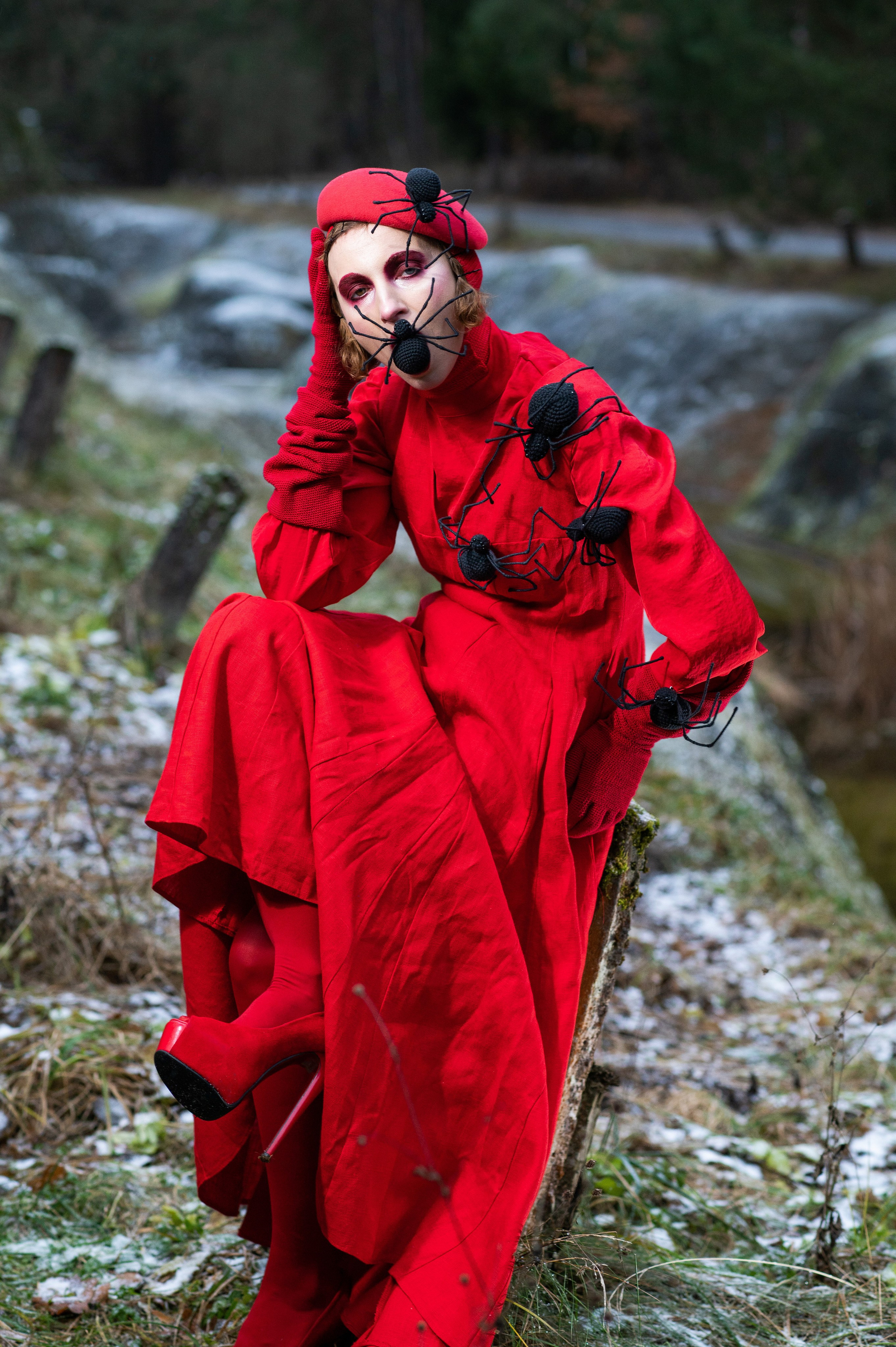 Spyder woman. Portrait photographer in Minsk Slava Potalakh