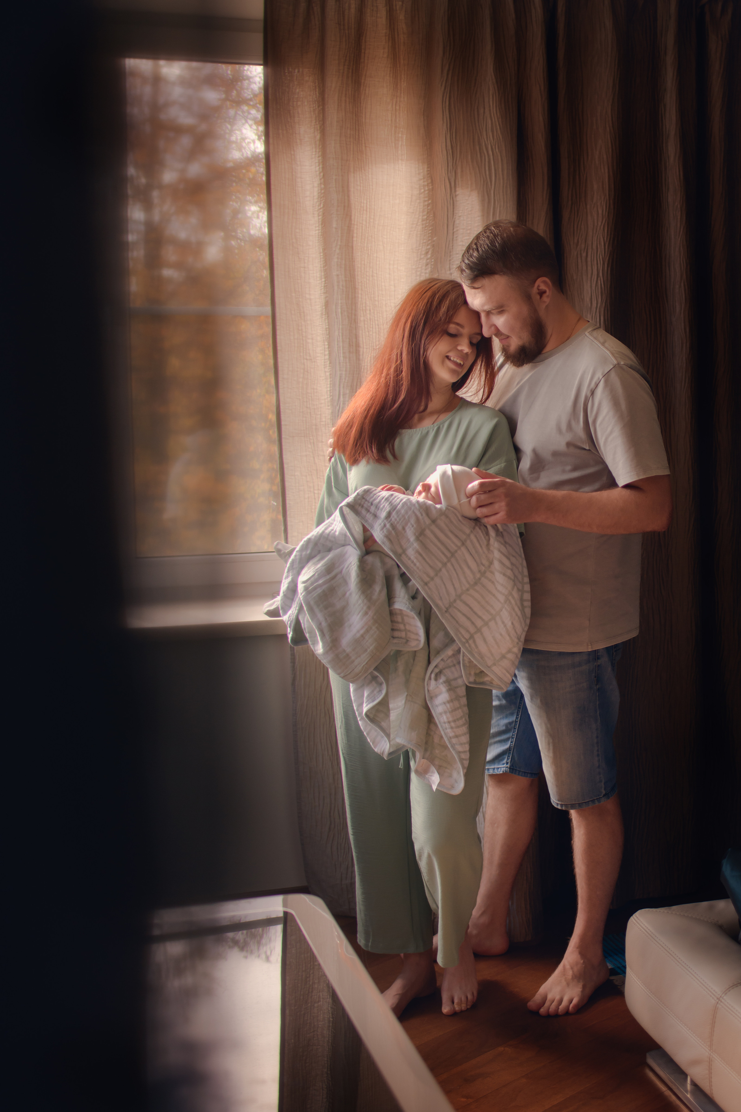 Ньюборн лайфстайл. Фотограф Алиса Чечина. Калуга. Товарково