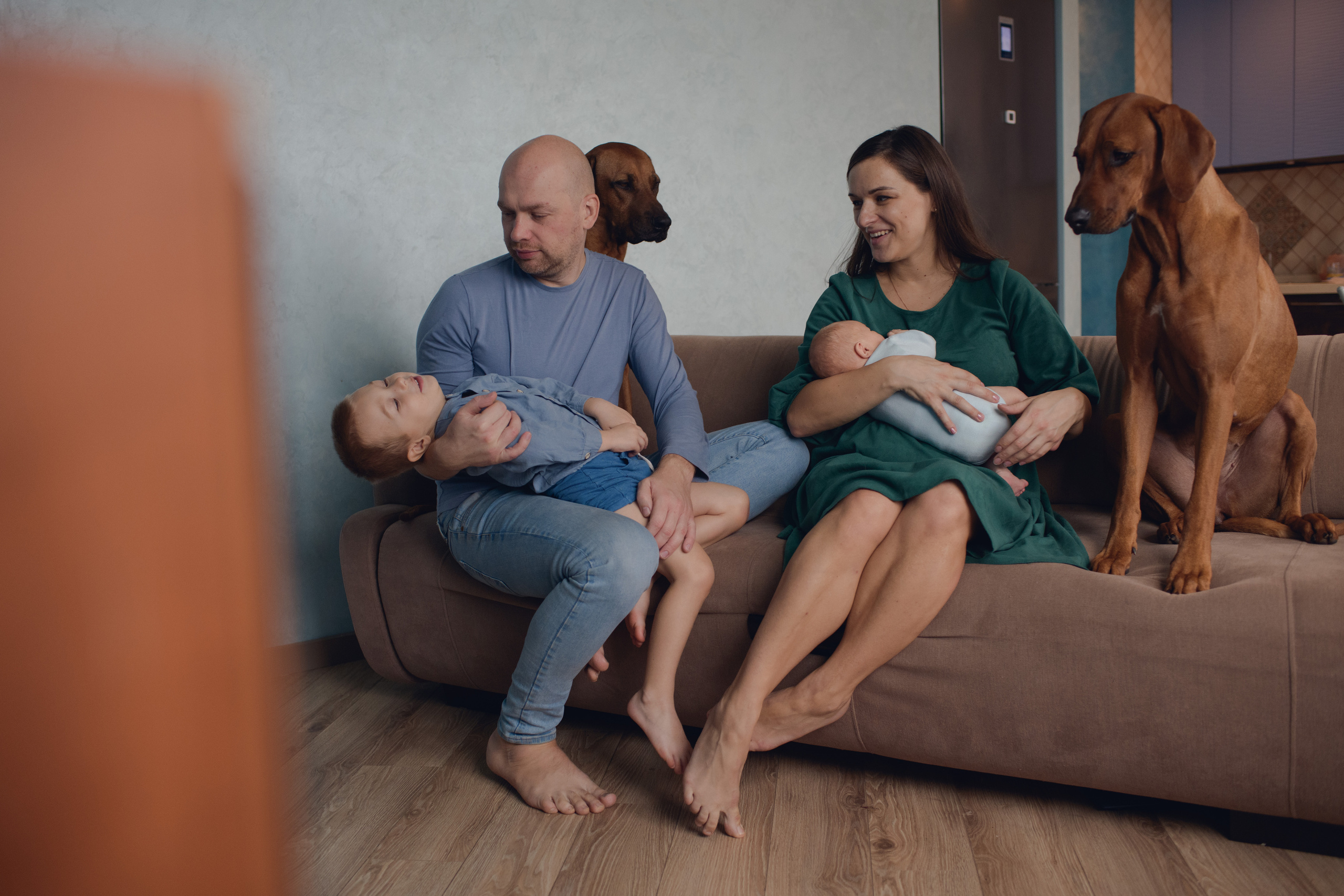 Ньюборн лайфстайл. Фотограф Алиса Чечина. Калуга. Товарково
