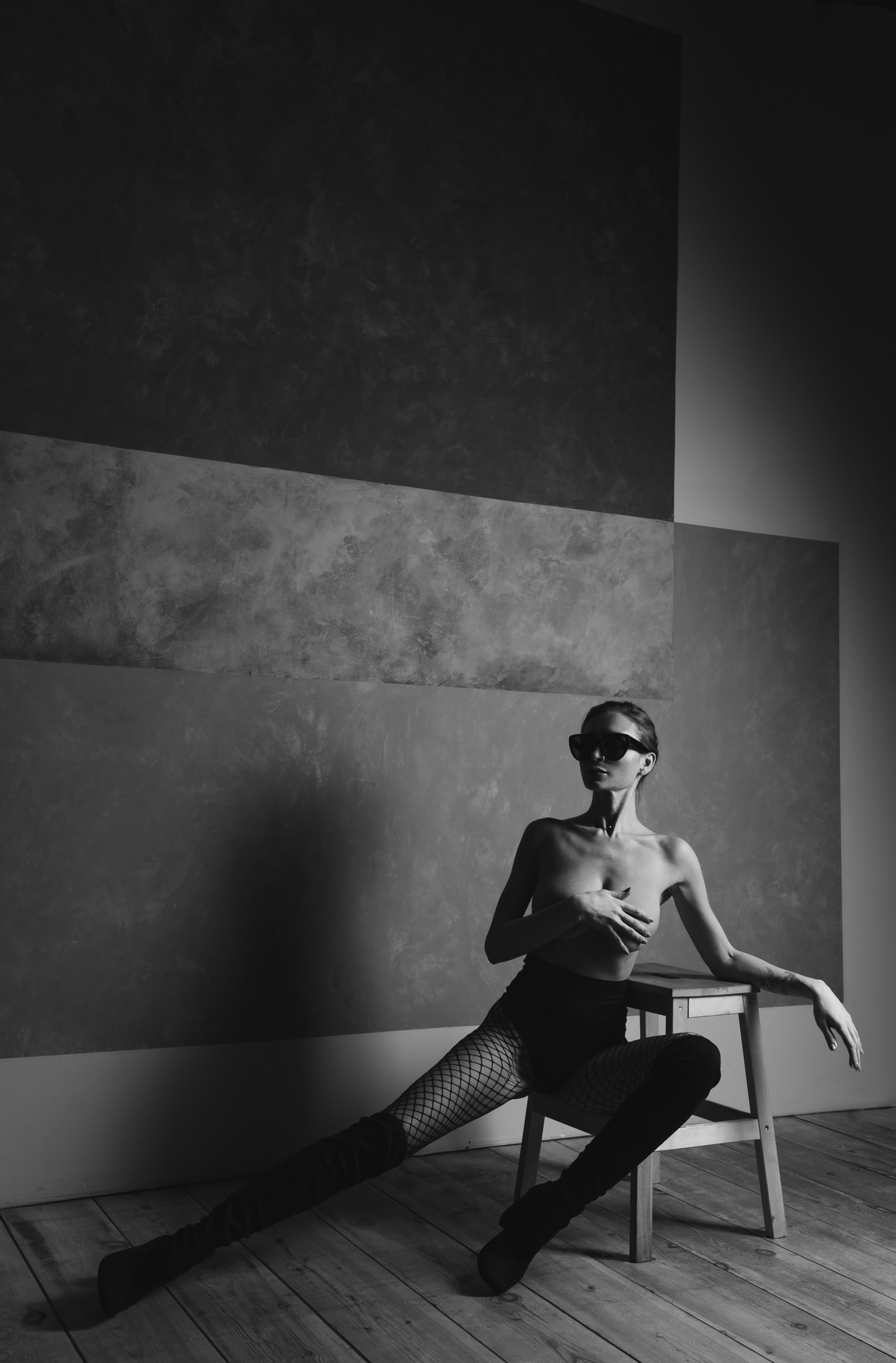 Студии & отели. Модель Москва каталожная и творческая съемка Anna Antlers