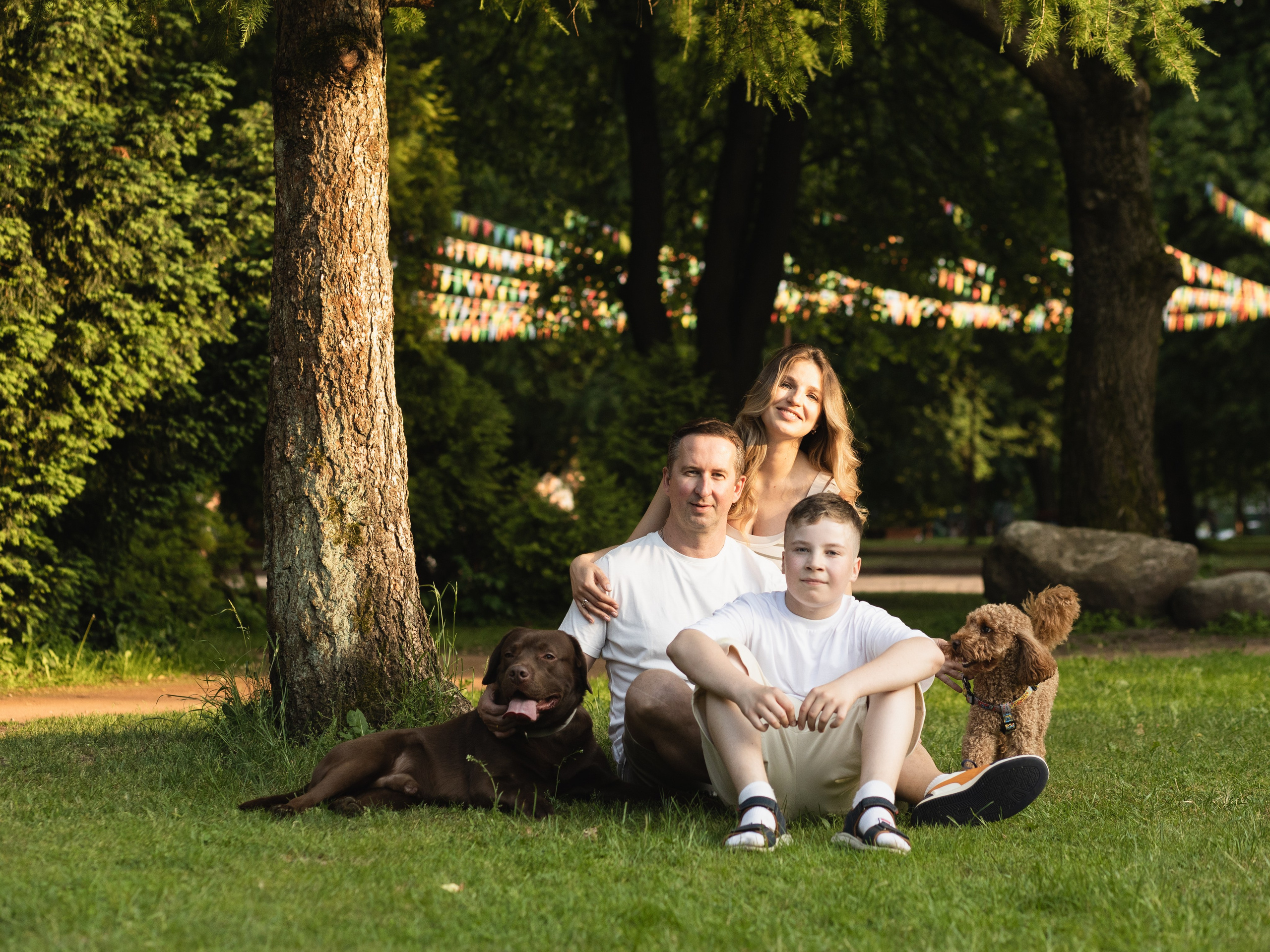 С домашними любимцами. Портретный фотограф в Калининграде Алеся Раух