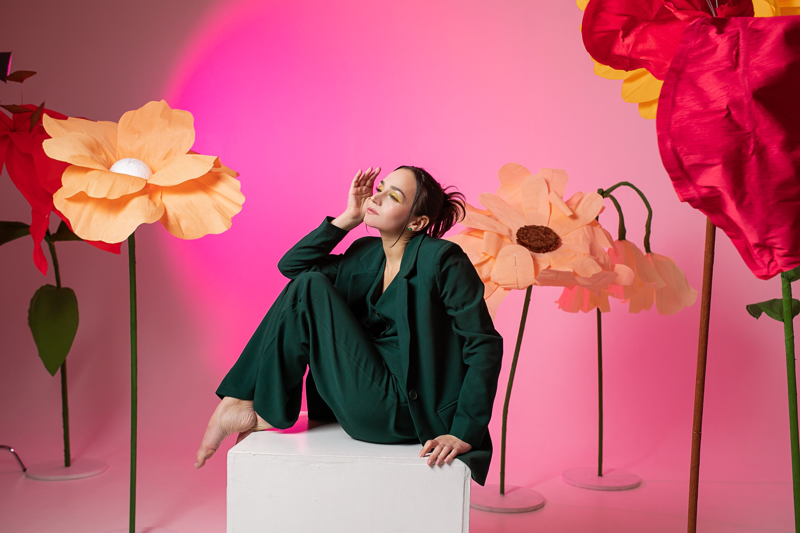 Творческий проект «Flowers» Валерия. Свадебный и семейный фотограф в Колпино и СПб Юлия Папанова