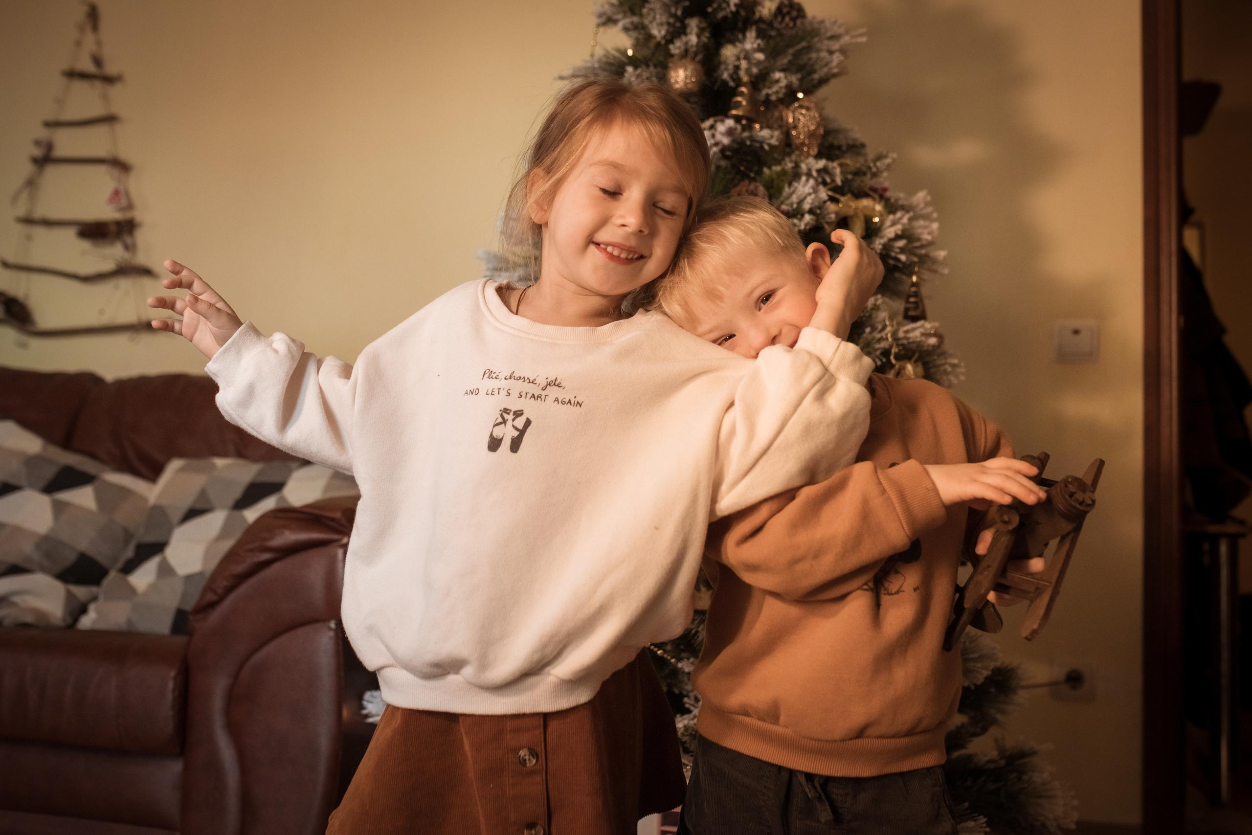 Домашняя теплая съемка для чудесной большой семьи. Женский семейный фотограф Тула Москва Захарова Анна