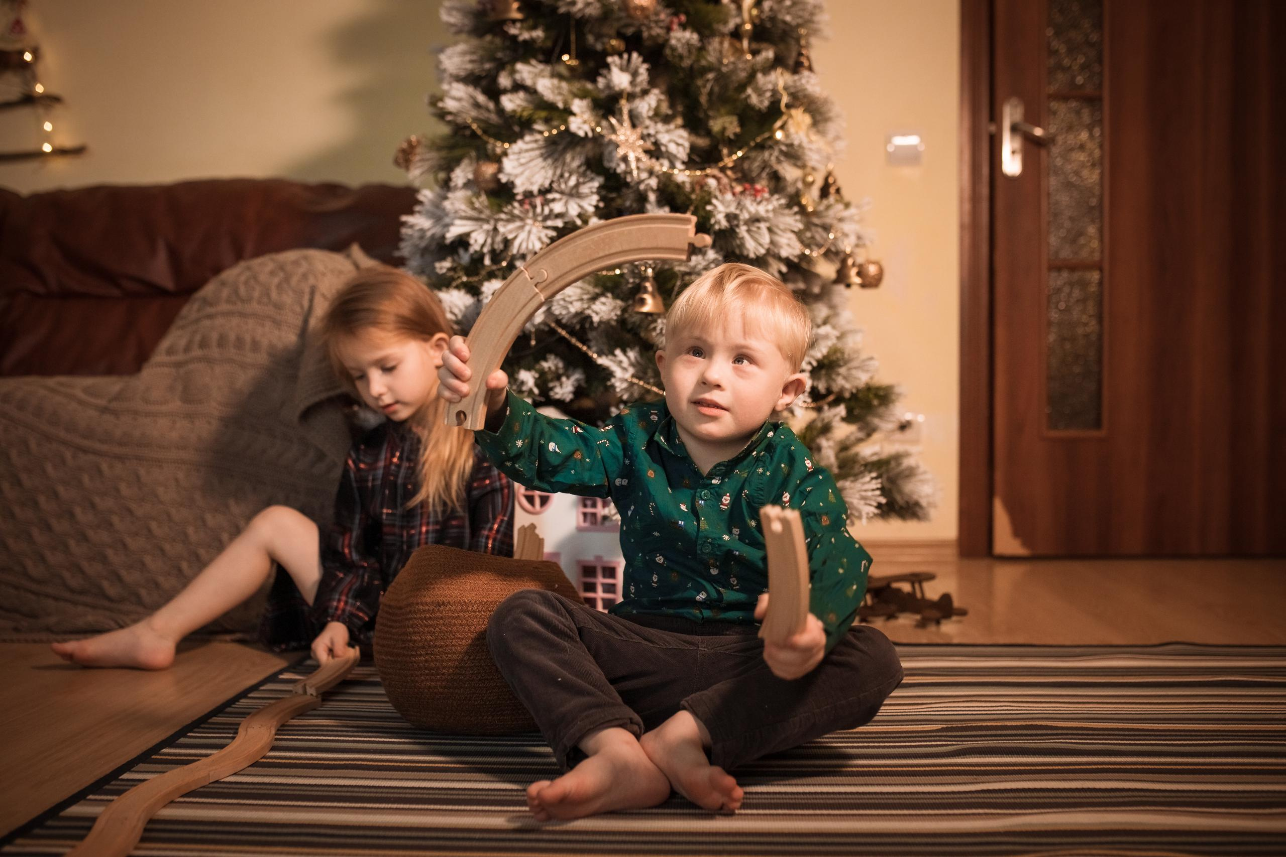 Домашняя теплая съемка для чудесной большой семьи. Женский семейный фотограф Тула Москва Захарова Анна