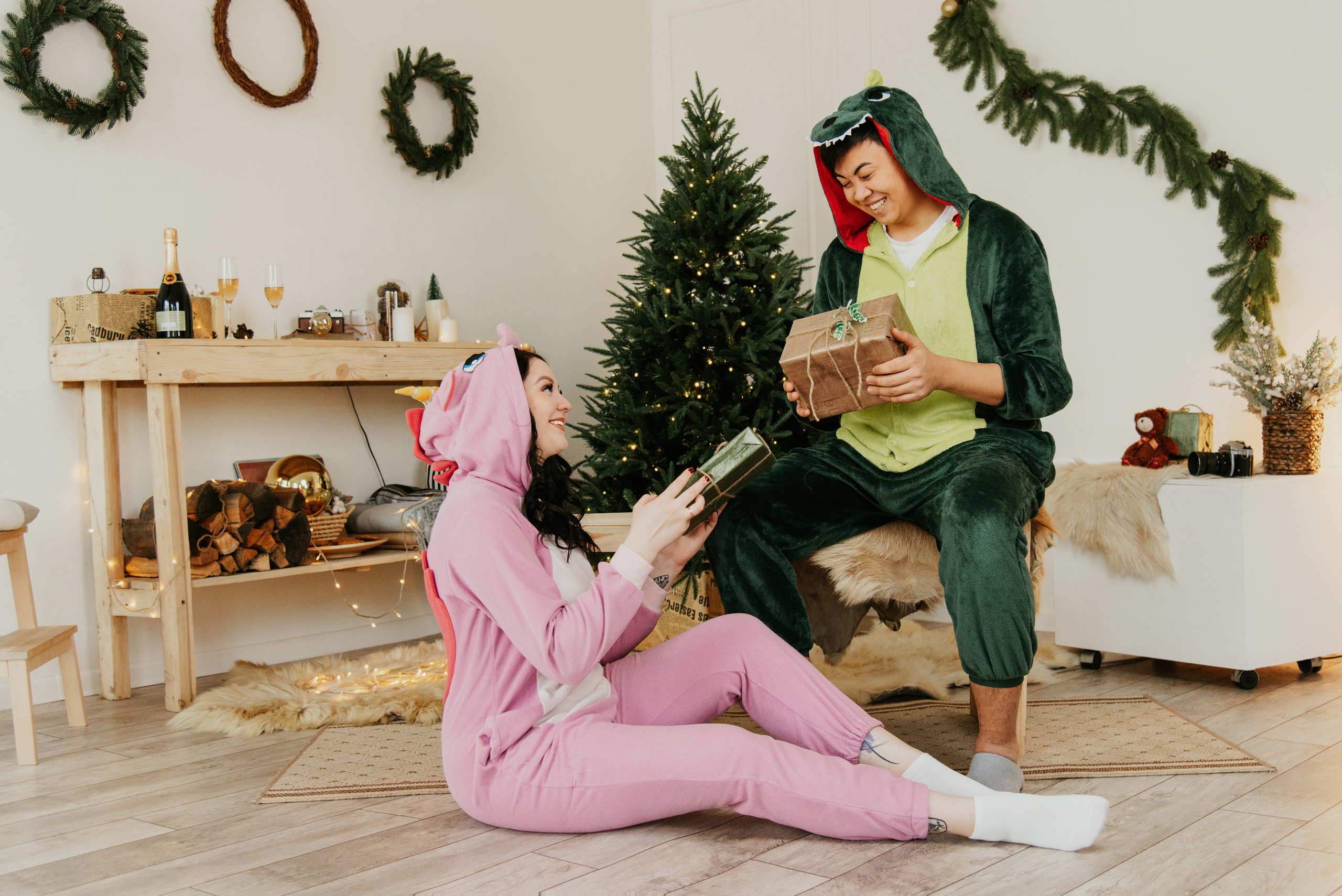 Лиля и Рома — Новый год. Свадебный фотограф Караганда