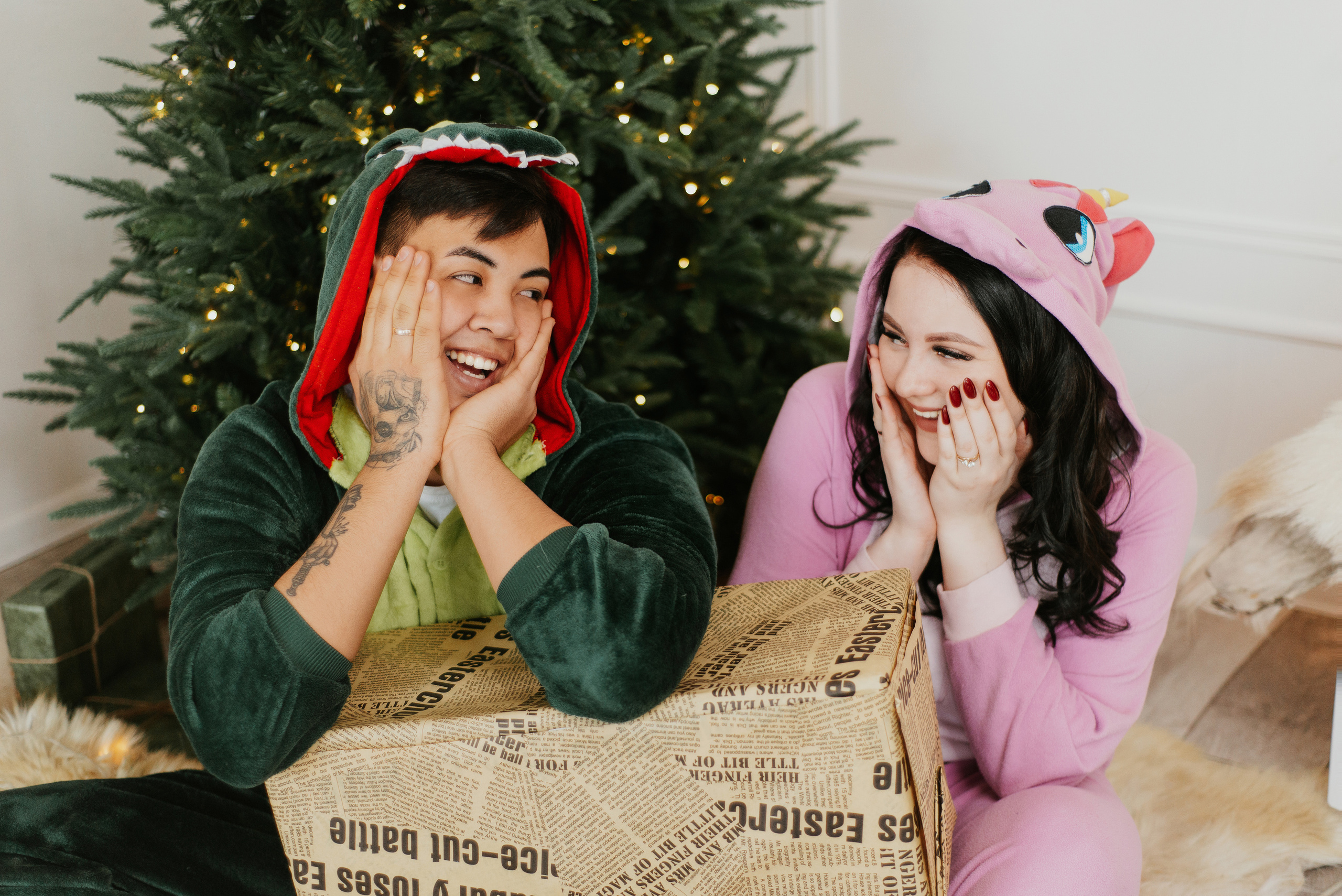 Лиля и Рома — Новый год. Свадебный фотограф Караганда