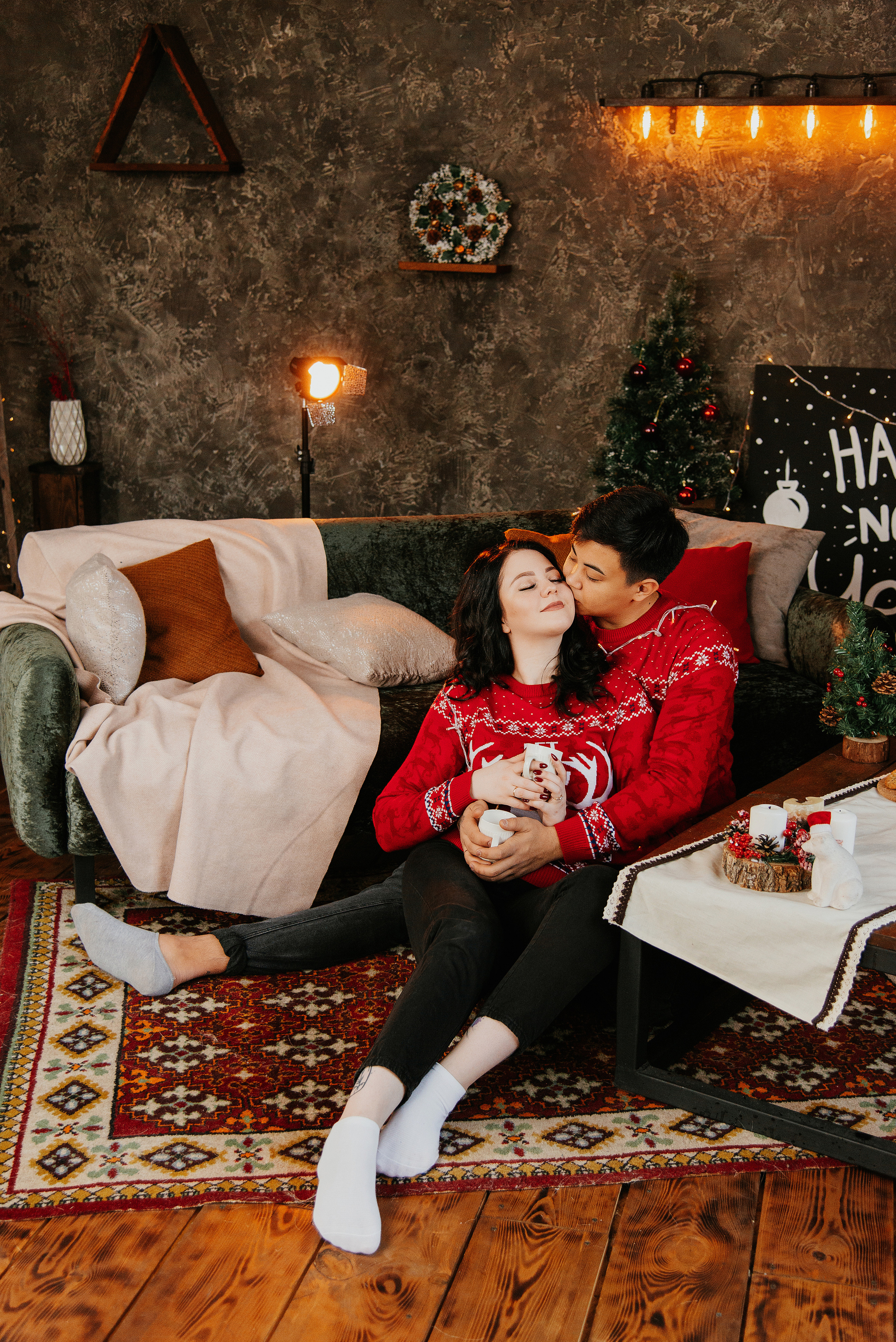 Лиля и Рома — Новый год. Свадебный фотограф Караганда