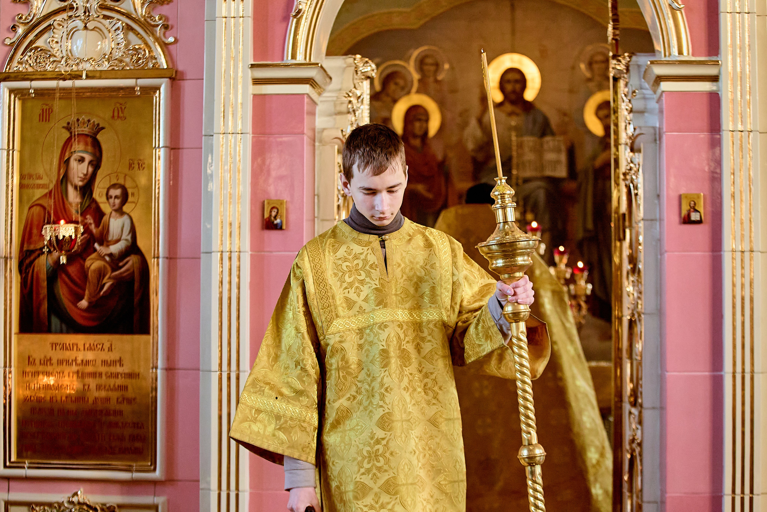 Воскресная Литургия в храме 23 февраля 2025 г г. Дзержинск