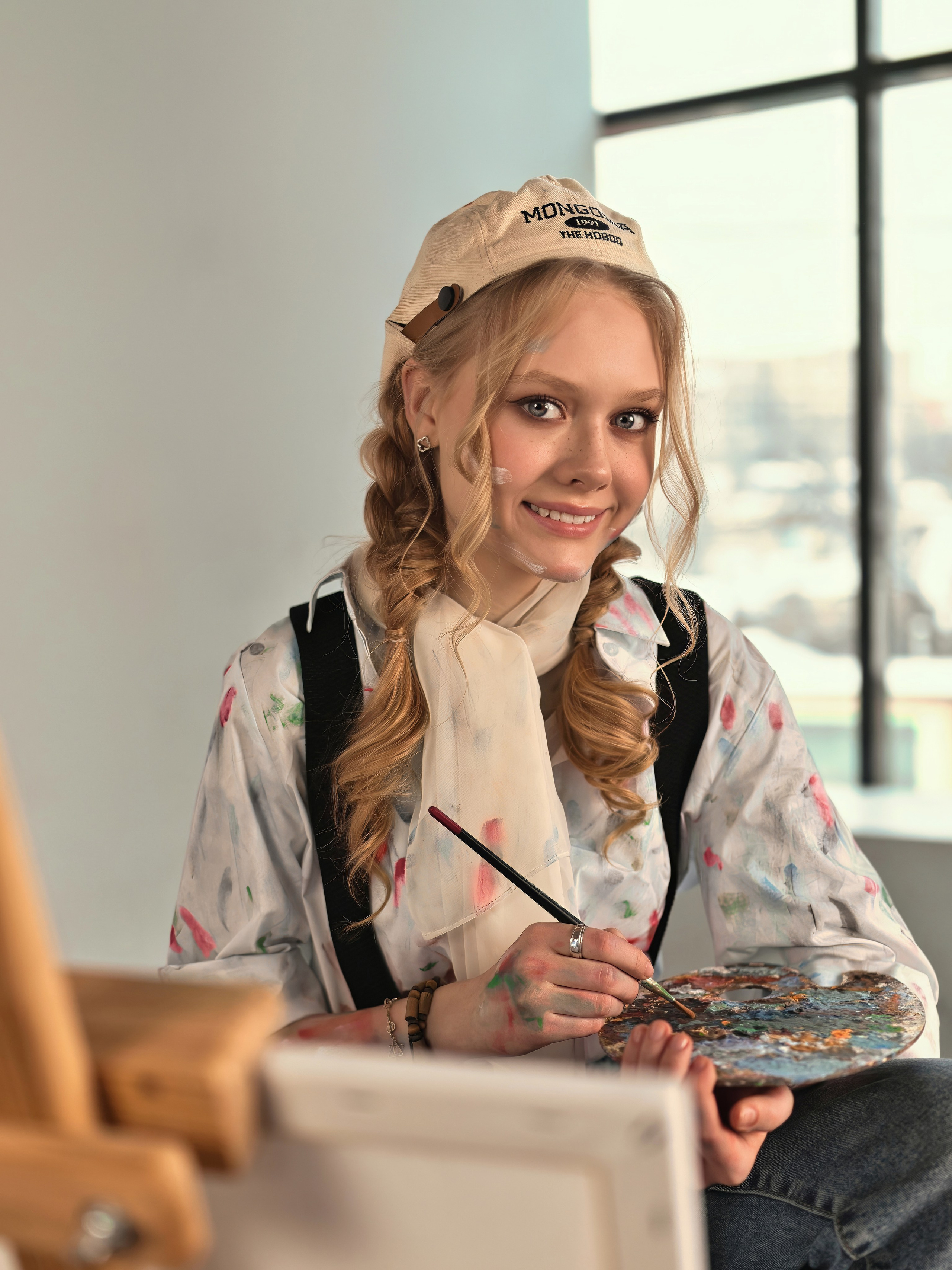 Художница. Фотограф Денис Кривопусков