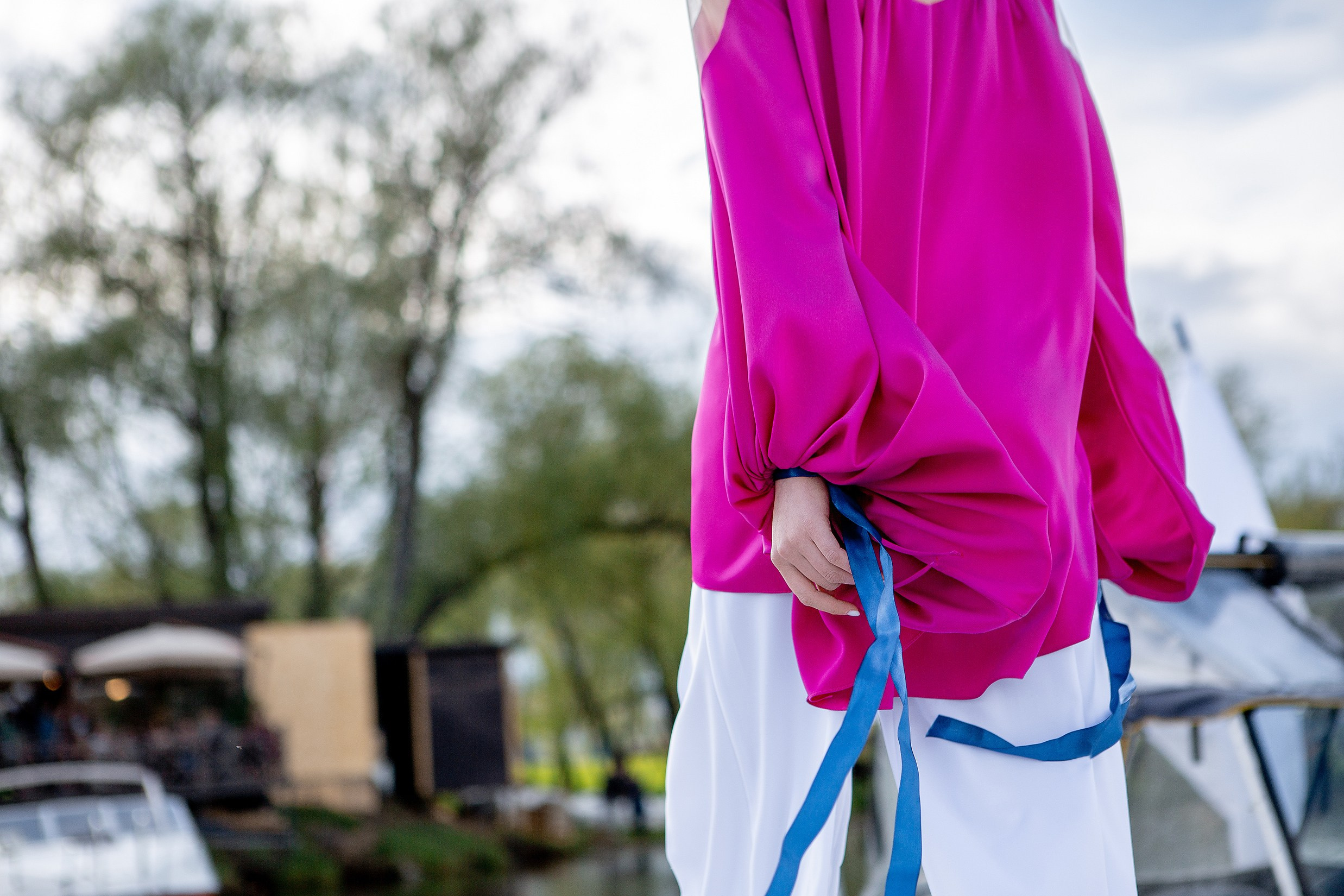 Показ на воде. Свадебный и портретный фотограф Москва