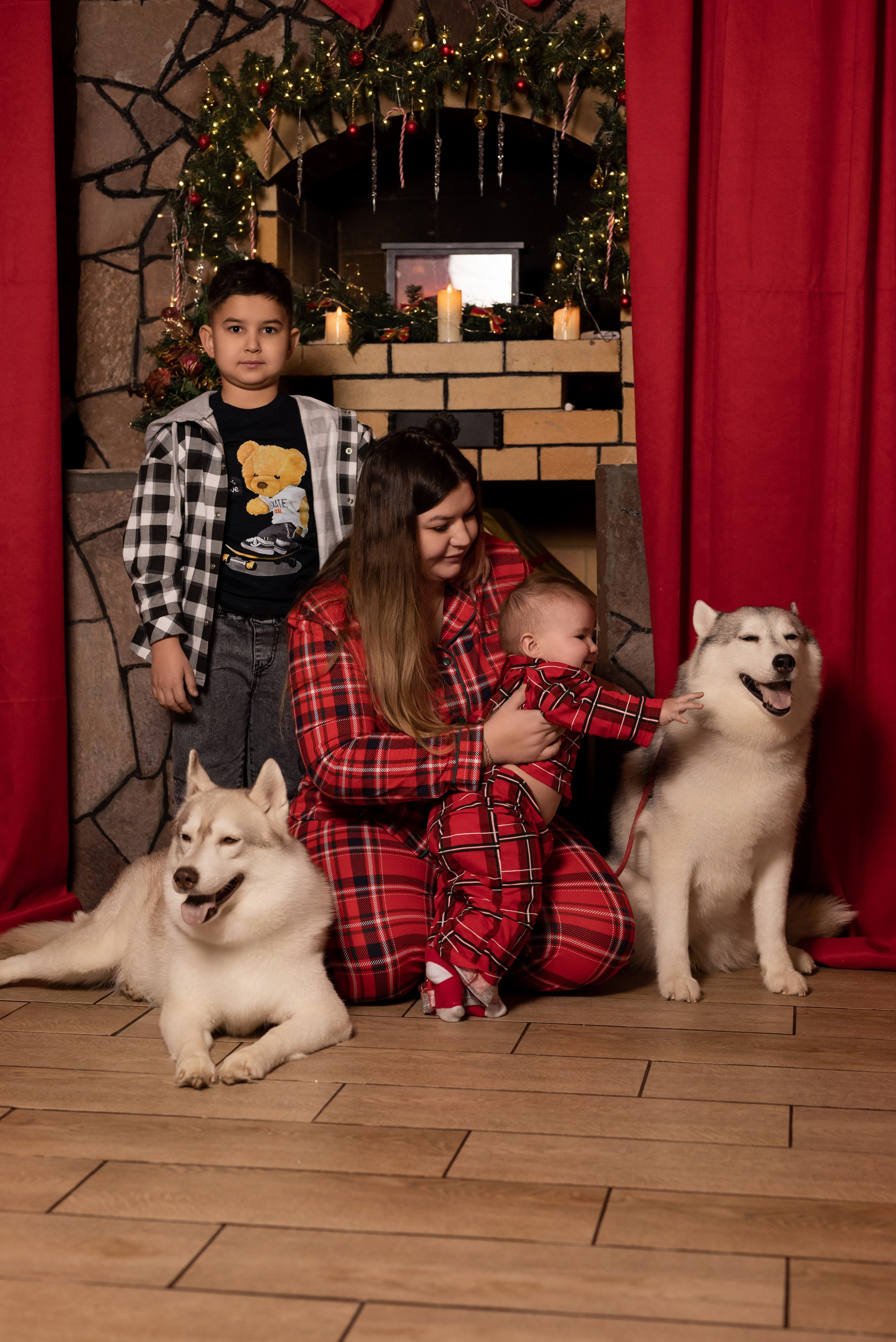 Фотопроект с хаски в частном доме. Фотограф в городе Салават