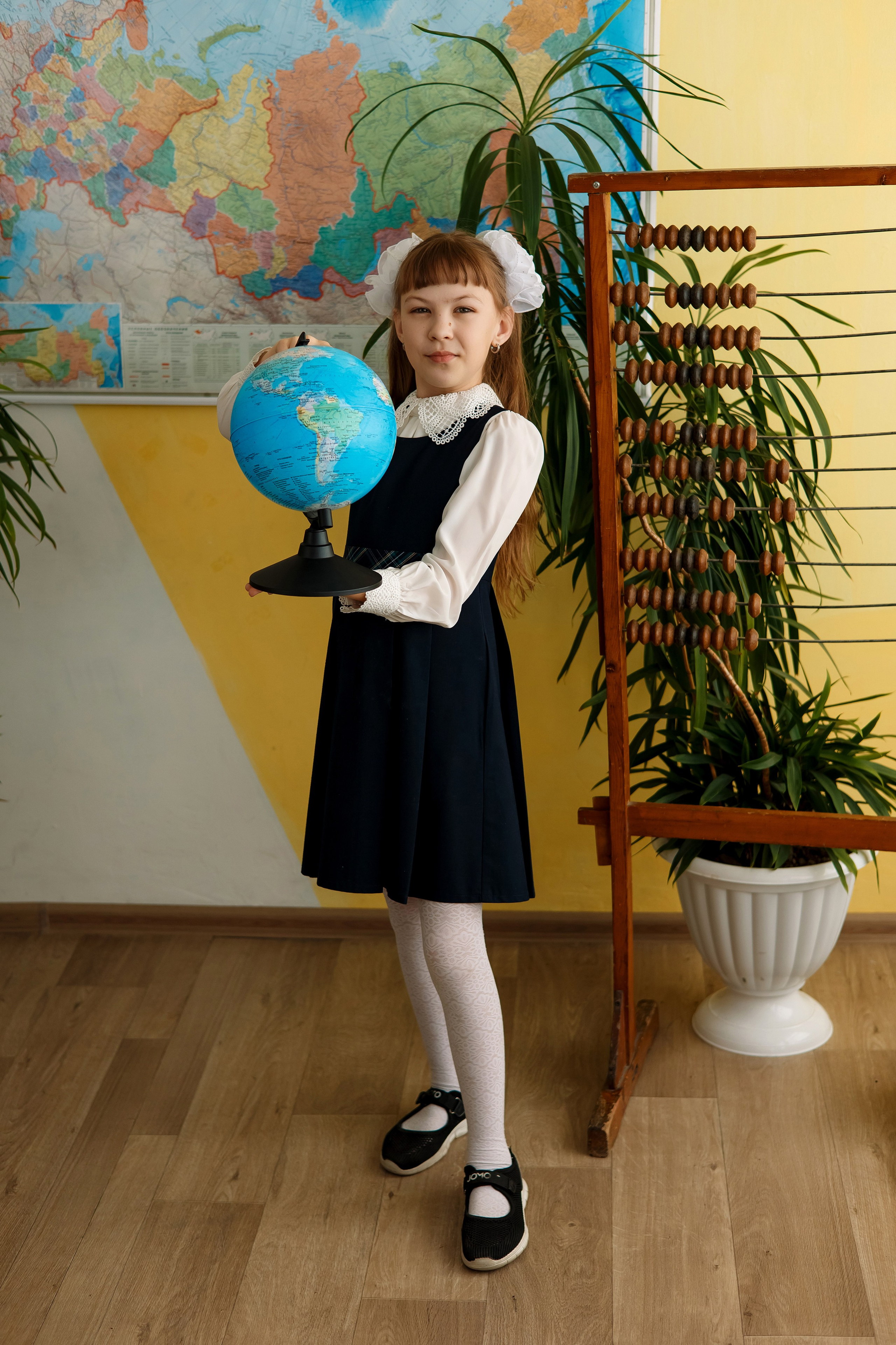 4 класс с. Барабаш. Фотограф Любовь Корниенко, Примоский край