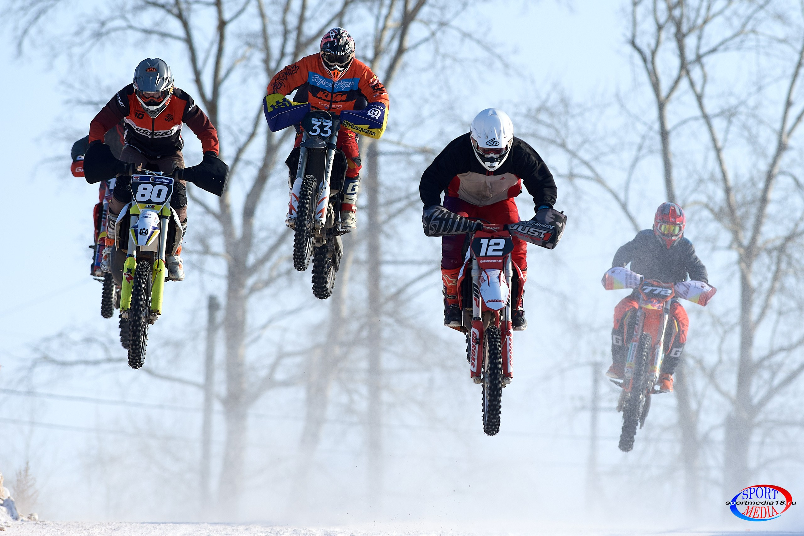 3 этап Кубка Удмуртской Республики по мотокроссу. Воткинск 23.02.2025. Спортивный репортажный фотограф в Ижевске Сергей Мерзляков