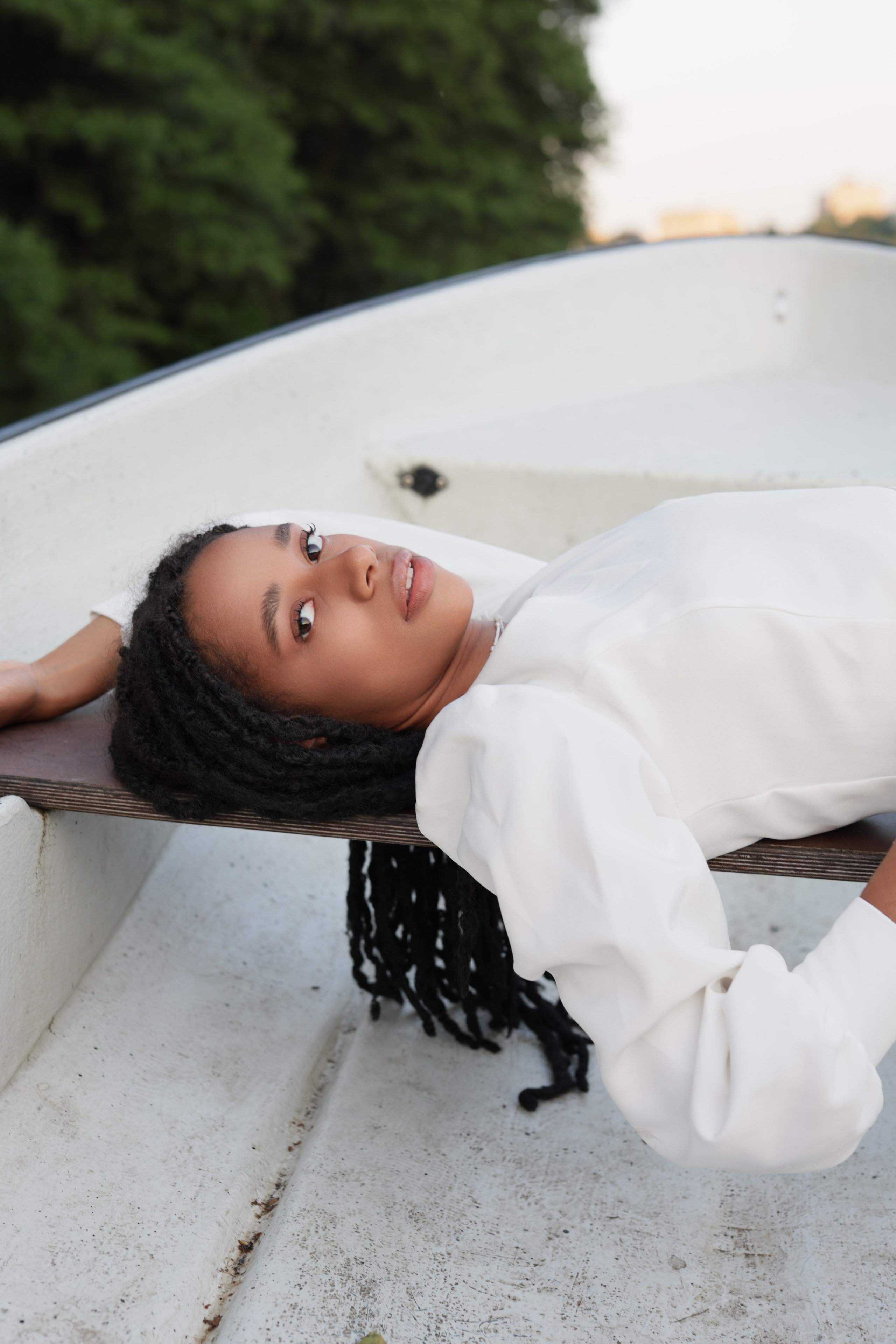 Фотосессия на лодке. Фотограф Екатерина Васечкина