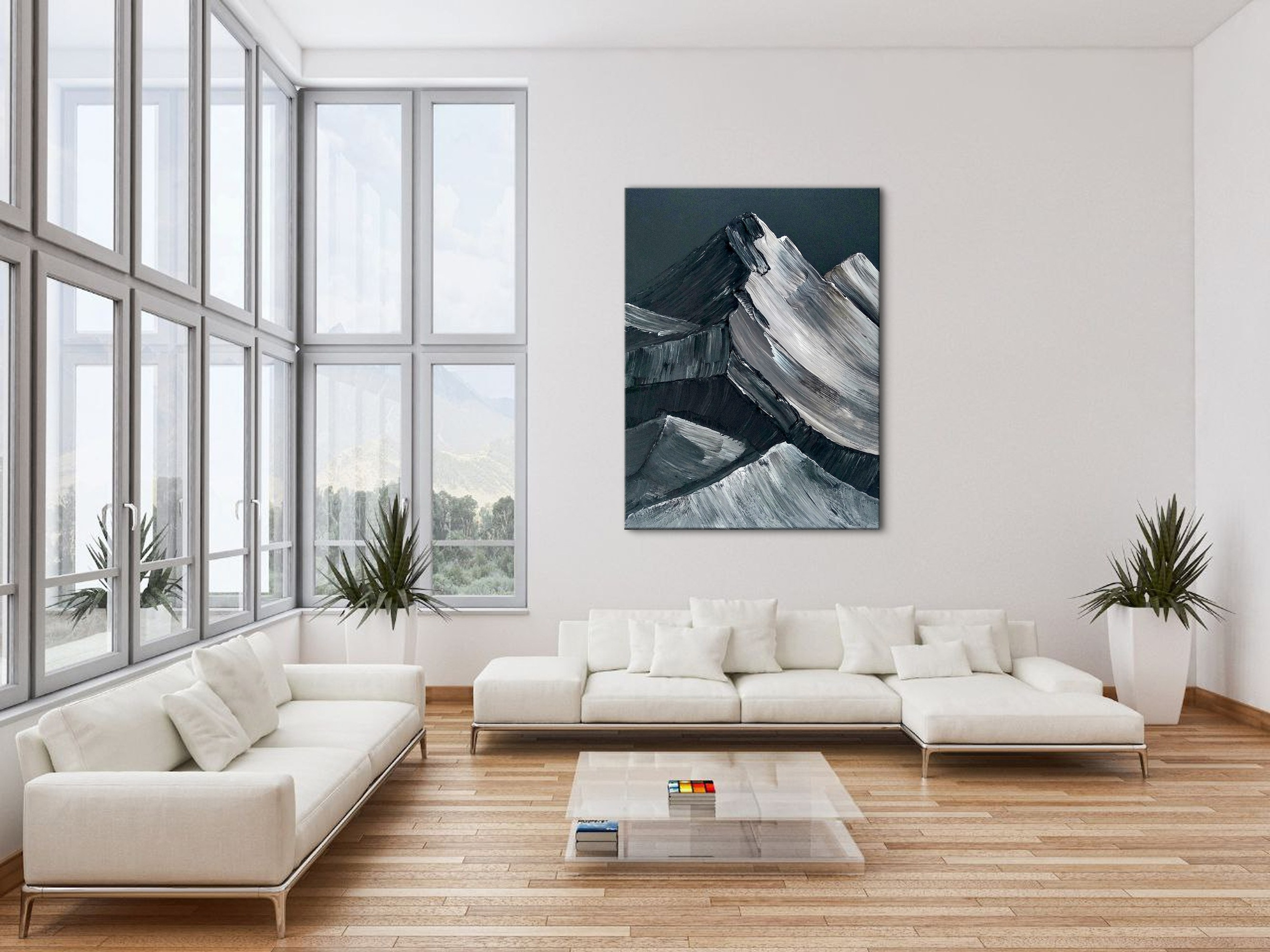 Абстракция. Художник Анастасия Кисткина, Петербург