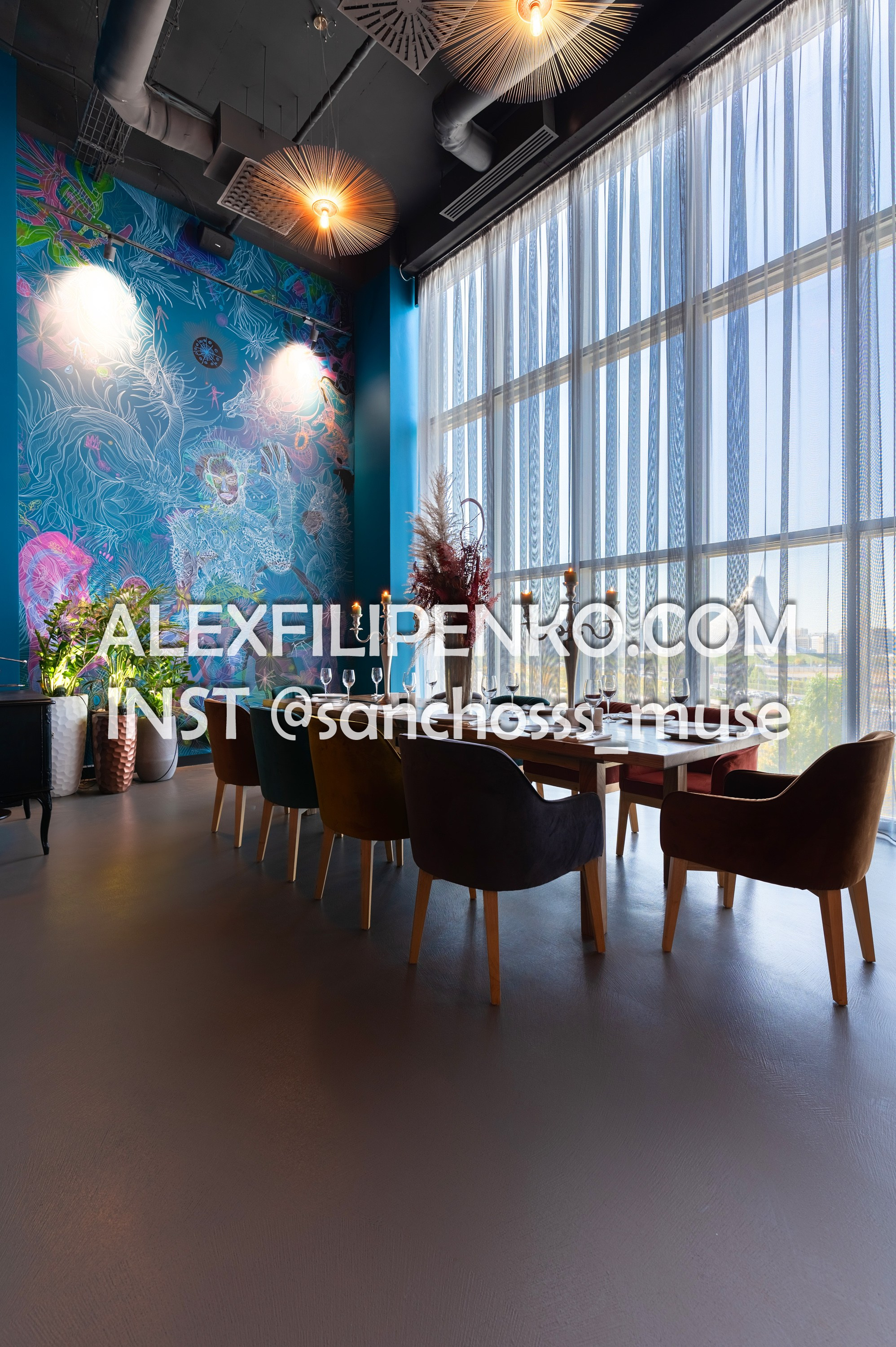 Ресторан Once. Фотограф интерьера недвижимости и архитектуры в Астане
