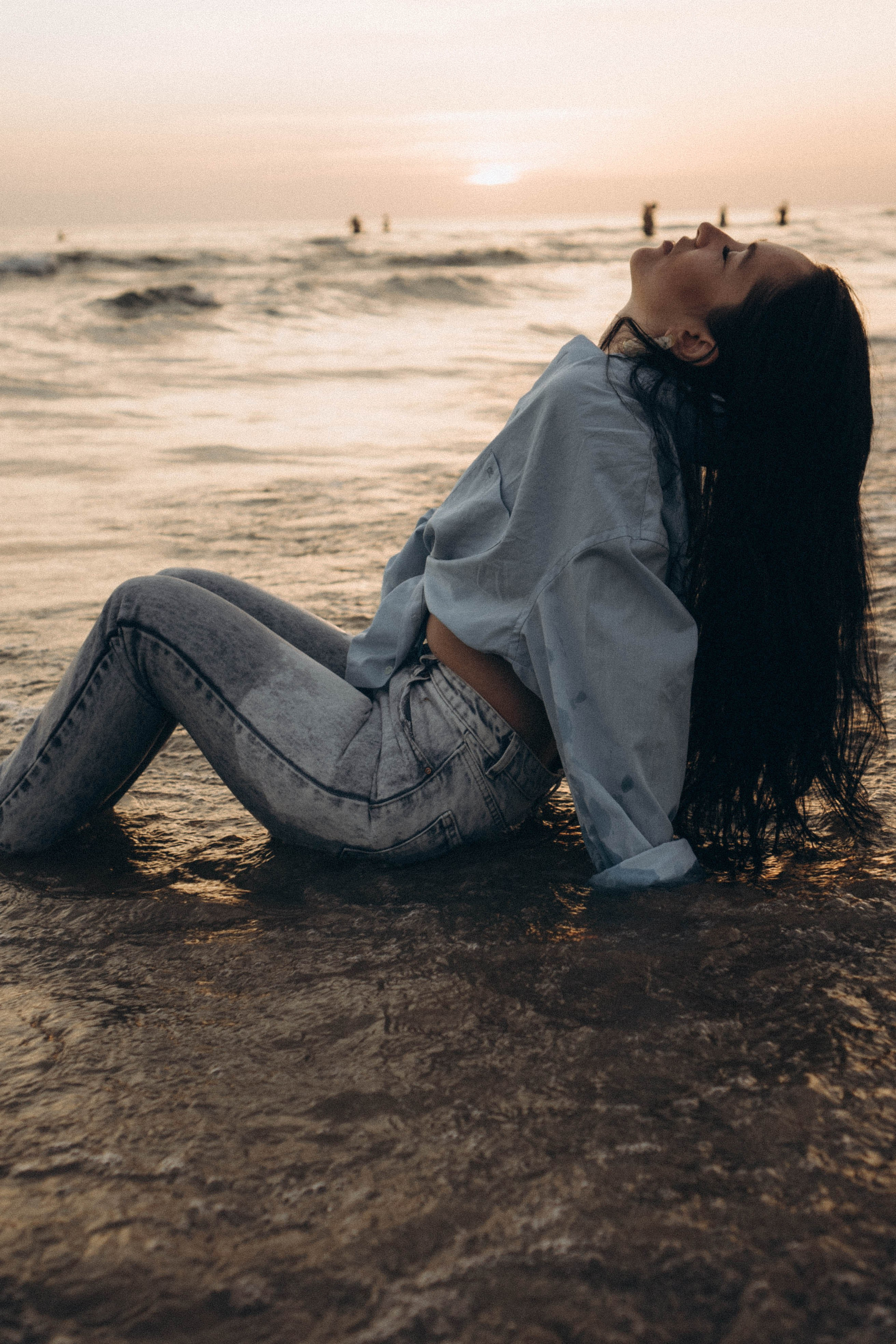 Июльский вечер на берегу черного моря. Профессиональный фотограф, Санкт-Петербург — Виктория Богомолова