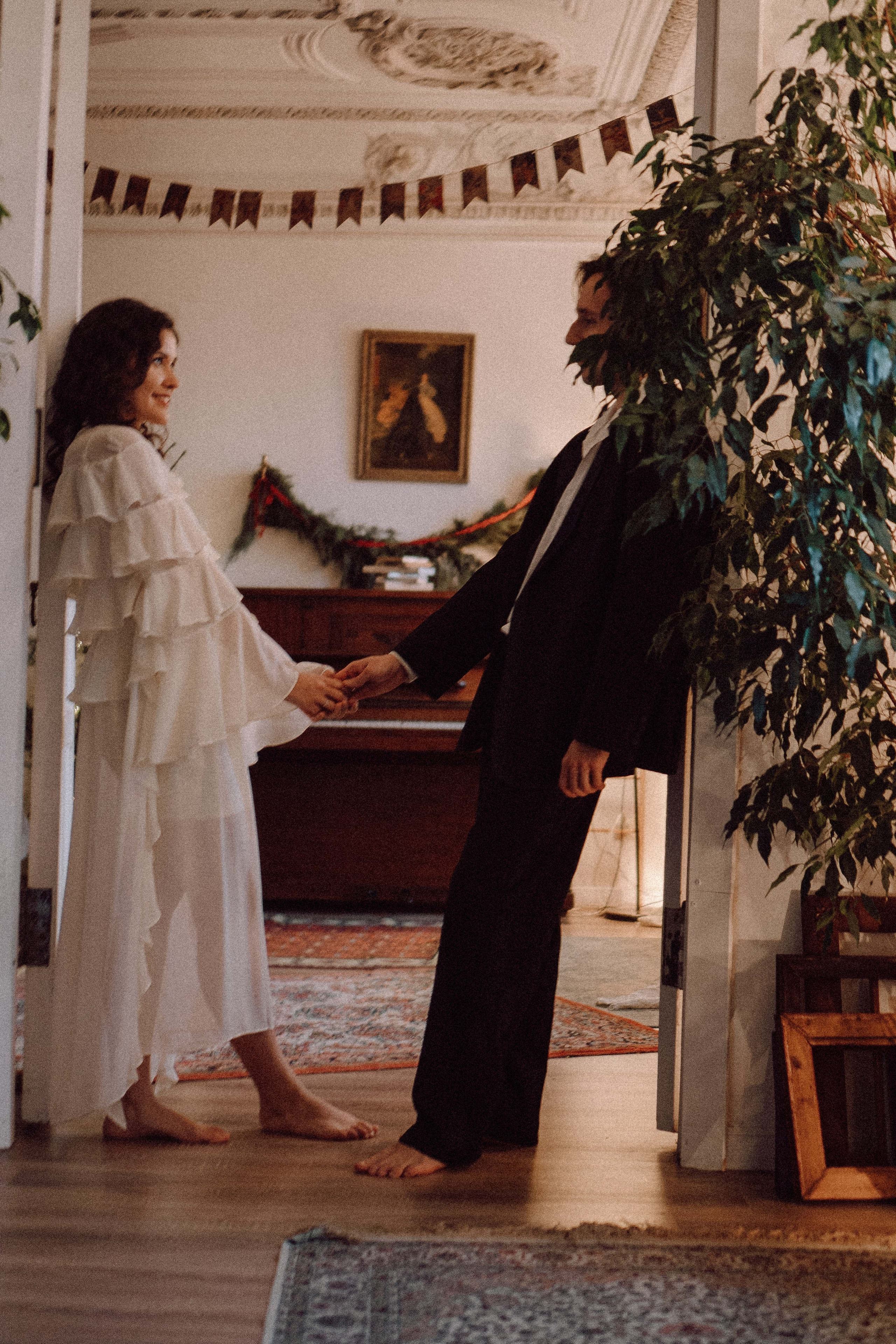 УТРО ЖЕНИХА И НЕВЕСТЫ В ФОТОСТУДИИ И ОСНОВНАЯ ФОТОСЕСИСИЯ ЗИМОЙ. Профессиональный фотограф, Санкт-Петербург — Виктория Богомолова