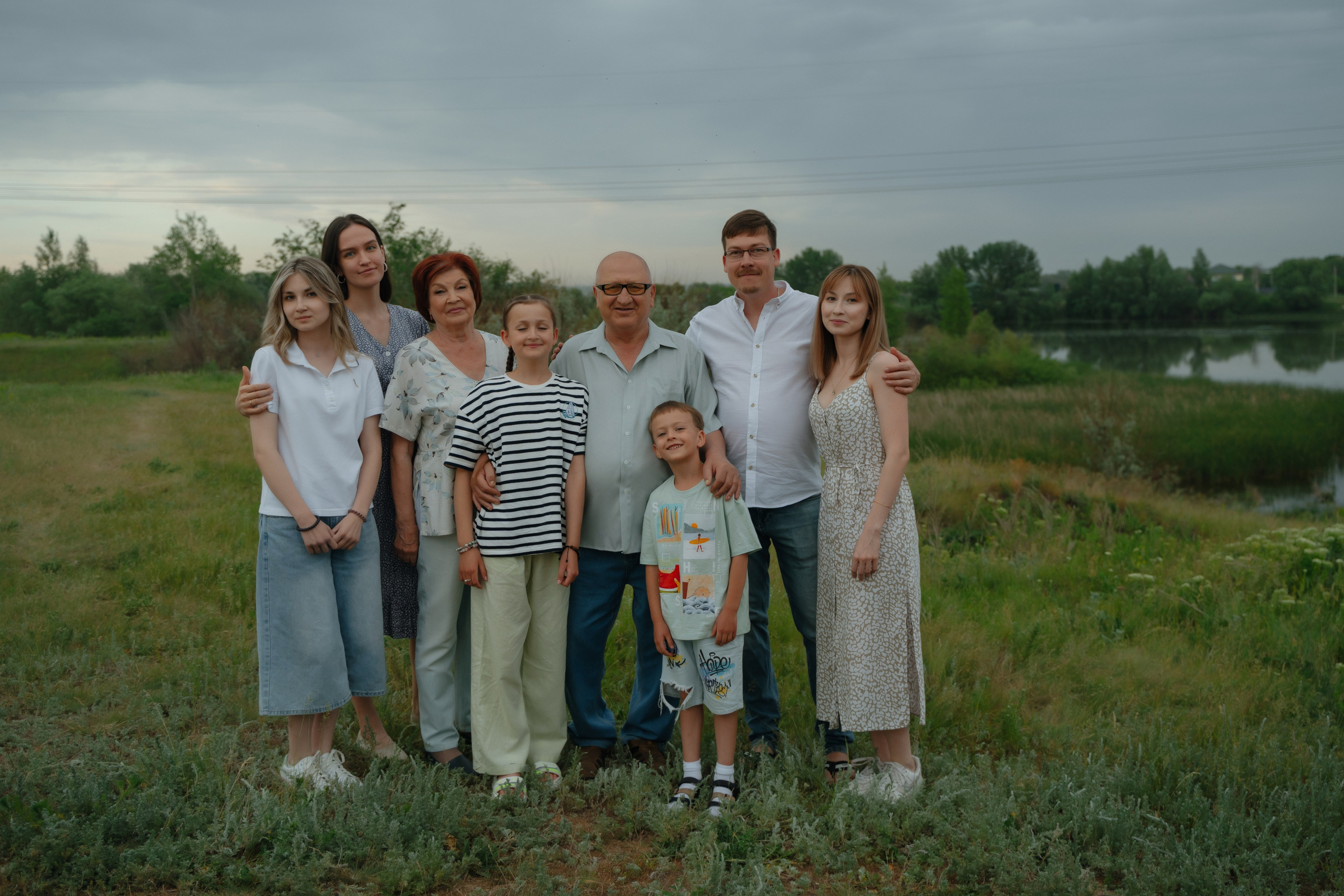 Большая семья. Фотограф Санкт-Петербург