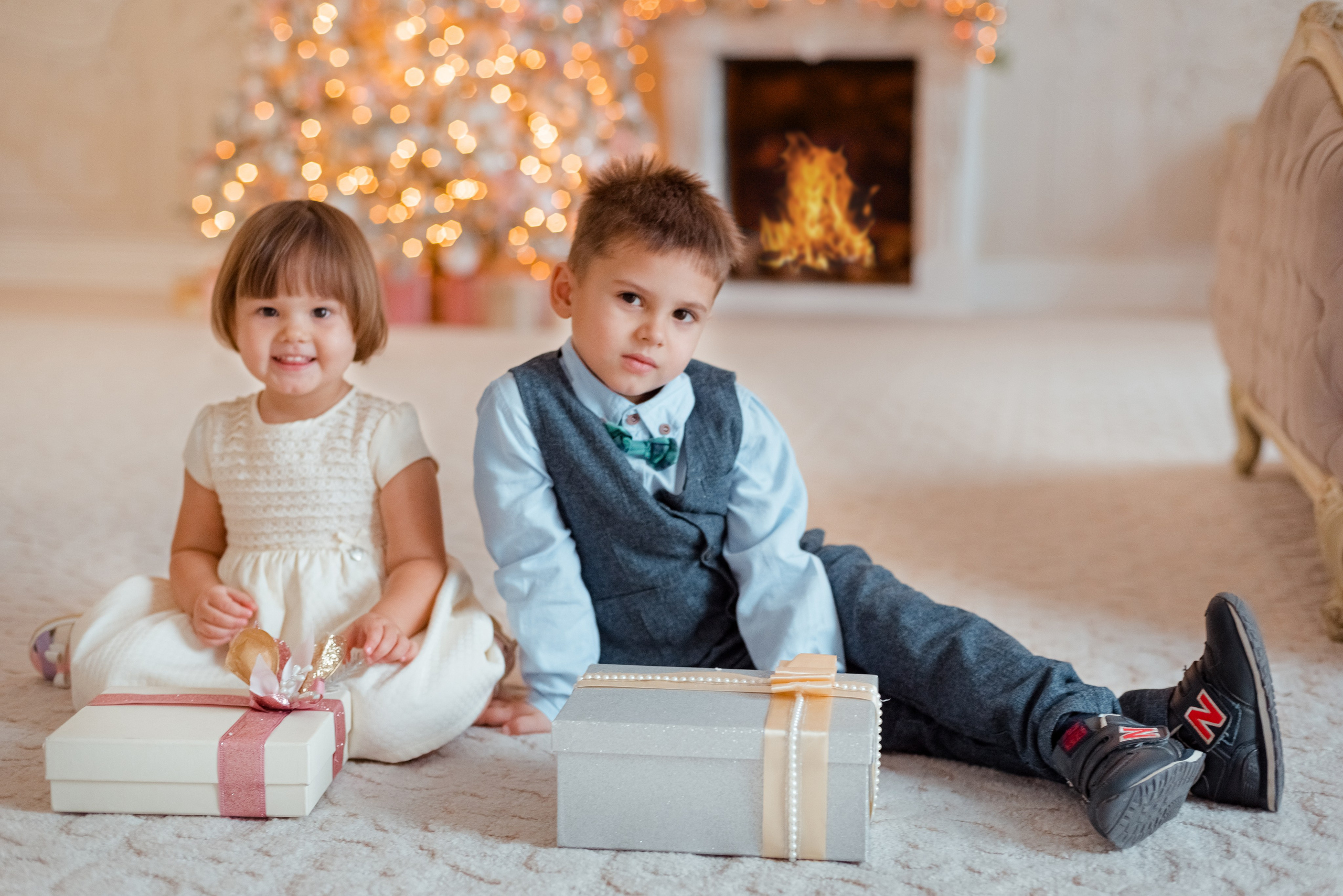 Семейная новогодняя фотосессия. Фотограф Юлия Кондратьева