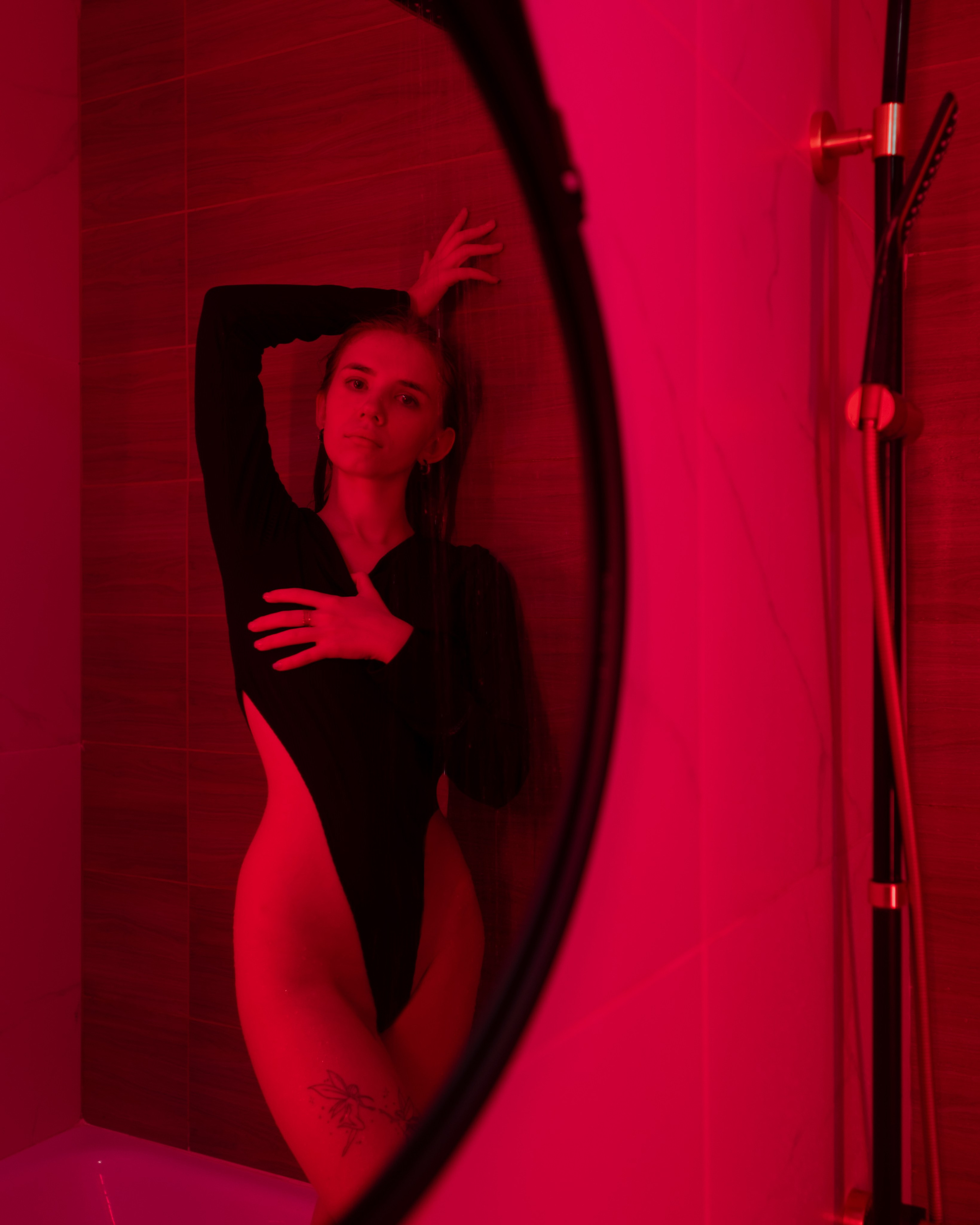 Красное настроение Насти. Фотограф Коробова Екатерина