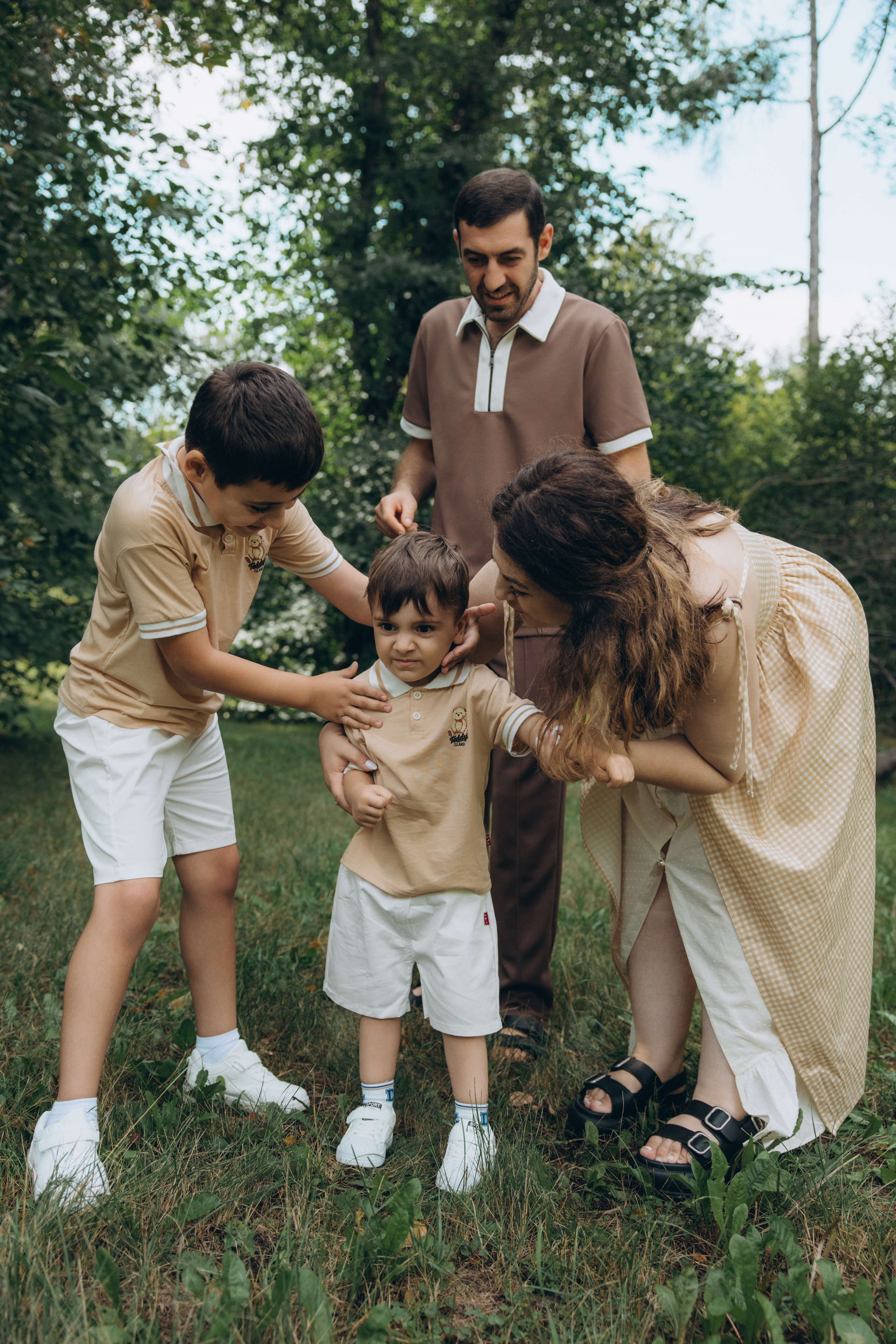 Семейная фотосессия в парке ЦПКиО. Свадебный, семейный фотограф в Иркутске Светлана Макаричева
