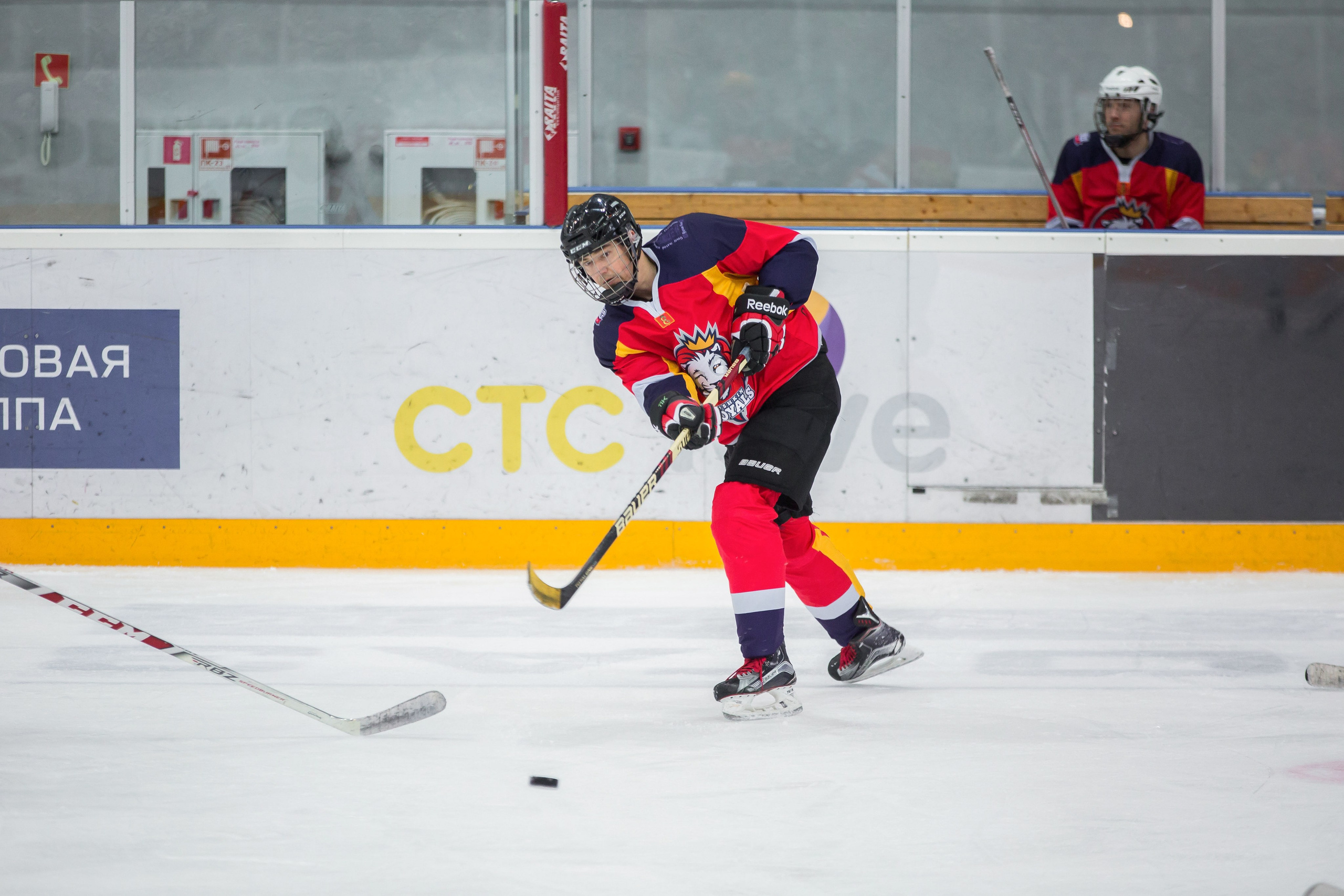 Хоккей для «Work&Sport». Снимаю съемки