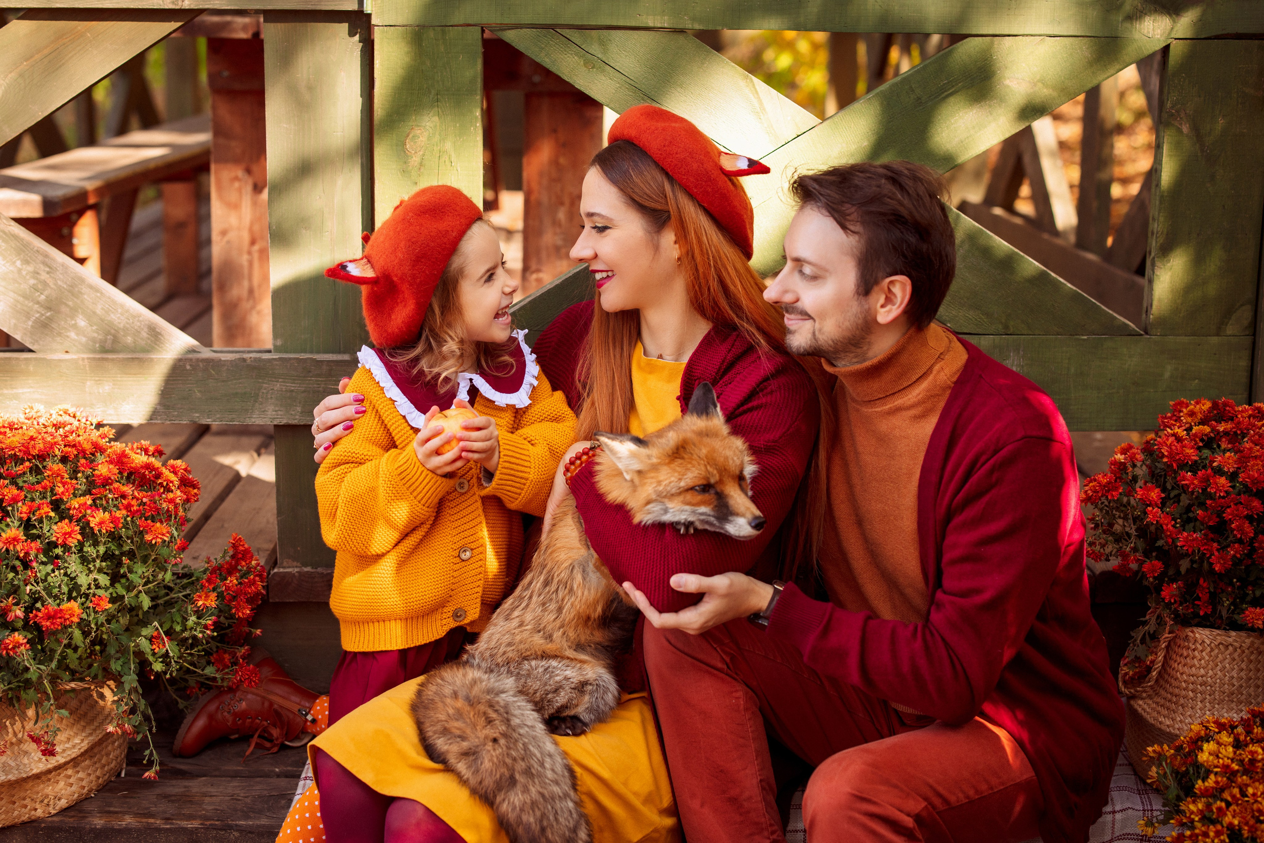 Осень с «Лисом». Семейный и детский фотограф в Краснодаре Анна Трашкова