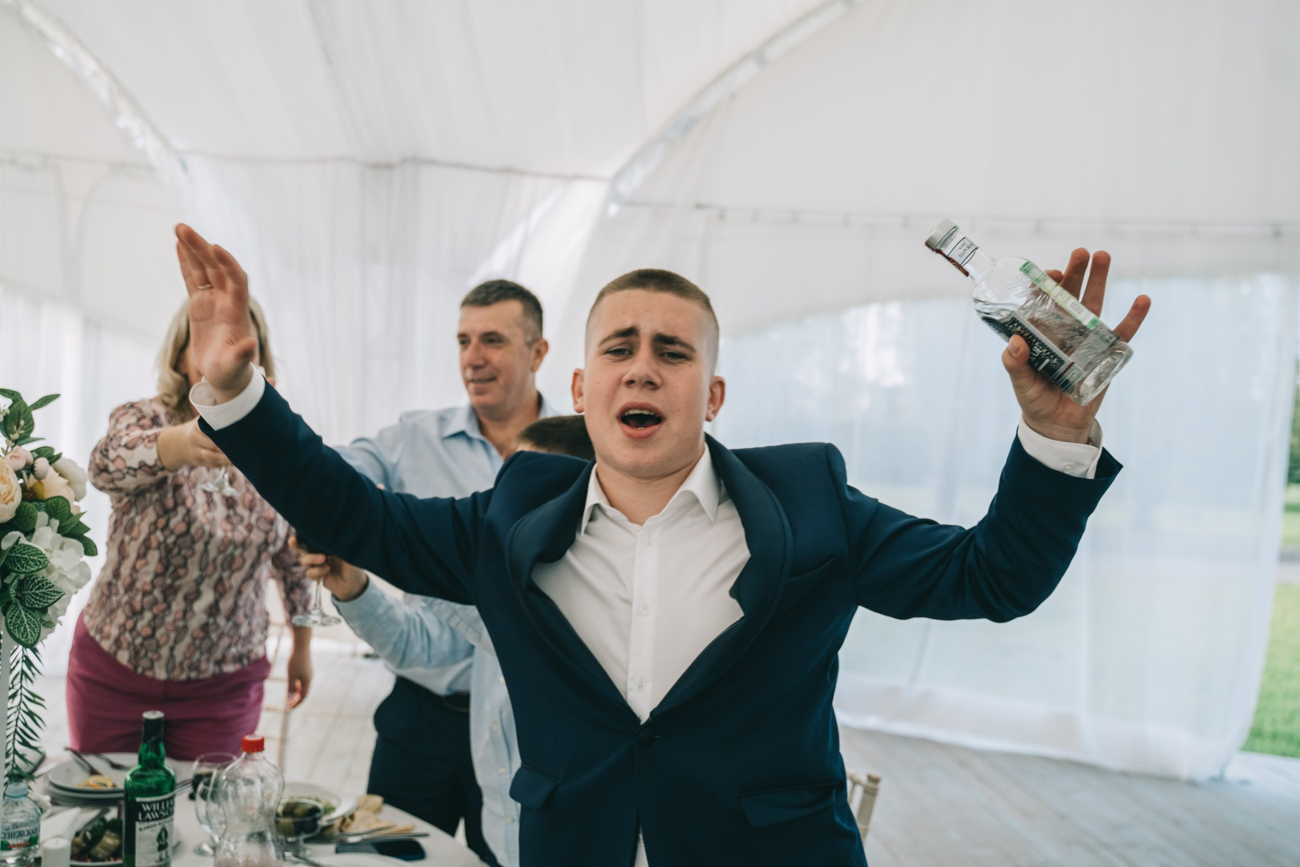 Свадебный банкет в Дмитрове. Свадебный фотограф в Дмитрове