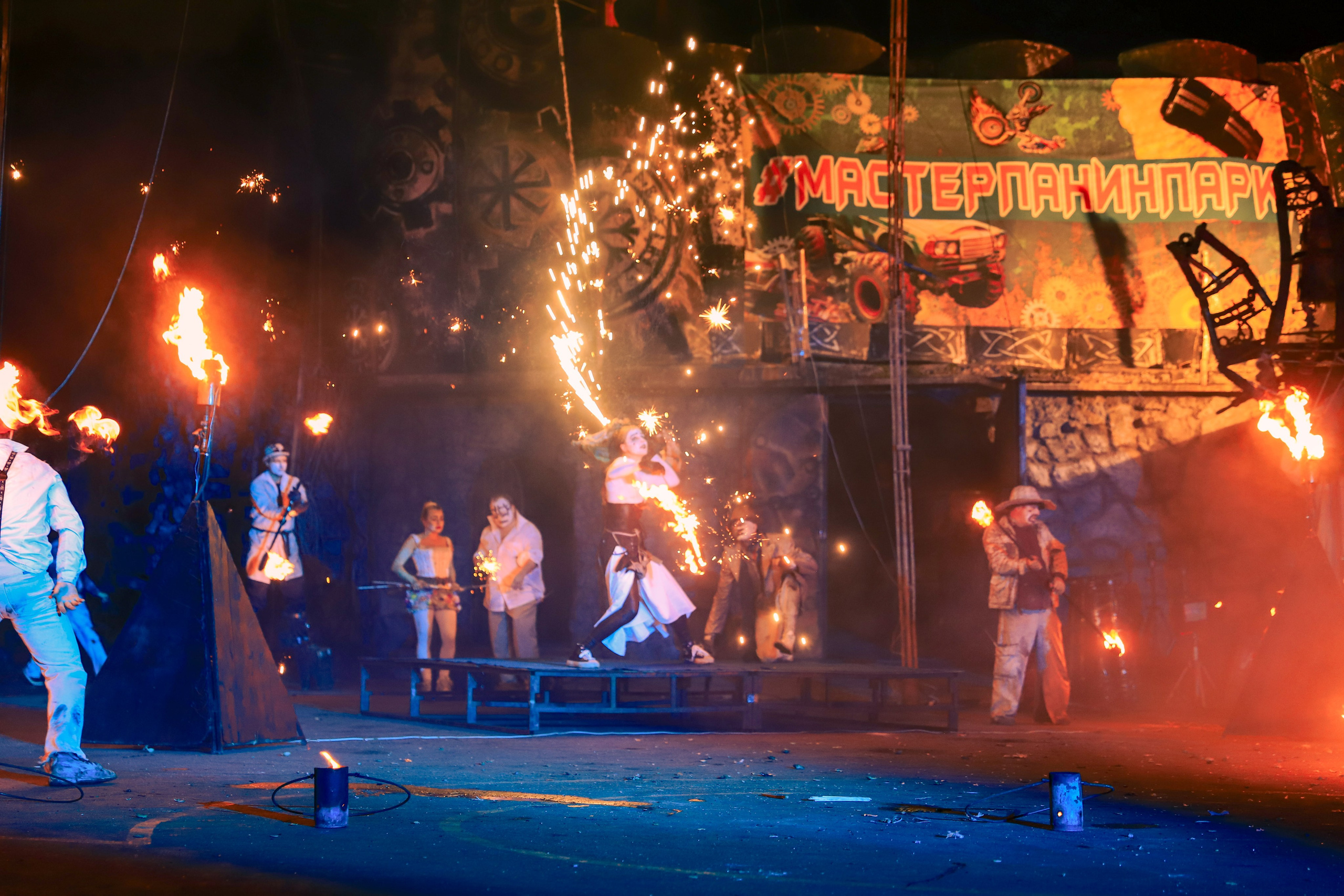 Вселенский фестиваль огня мастера Панина 2024, Москва