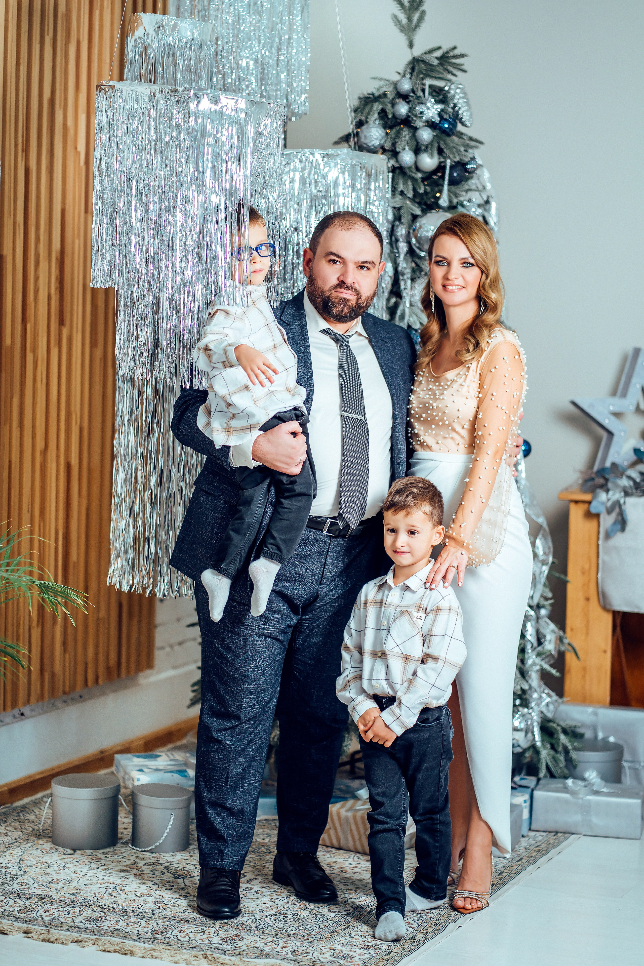 Новогодняя семейная съемка. Семейный и детский фотограф в Ростове-на-Дону Екатерина Шевченко