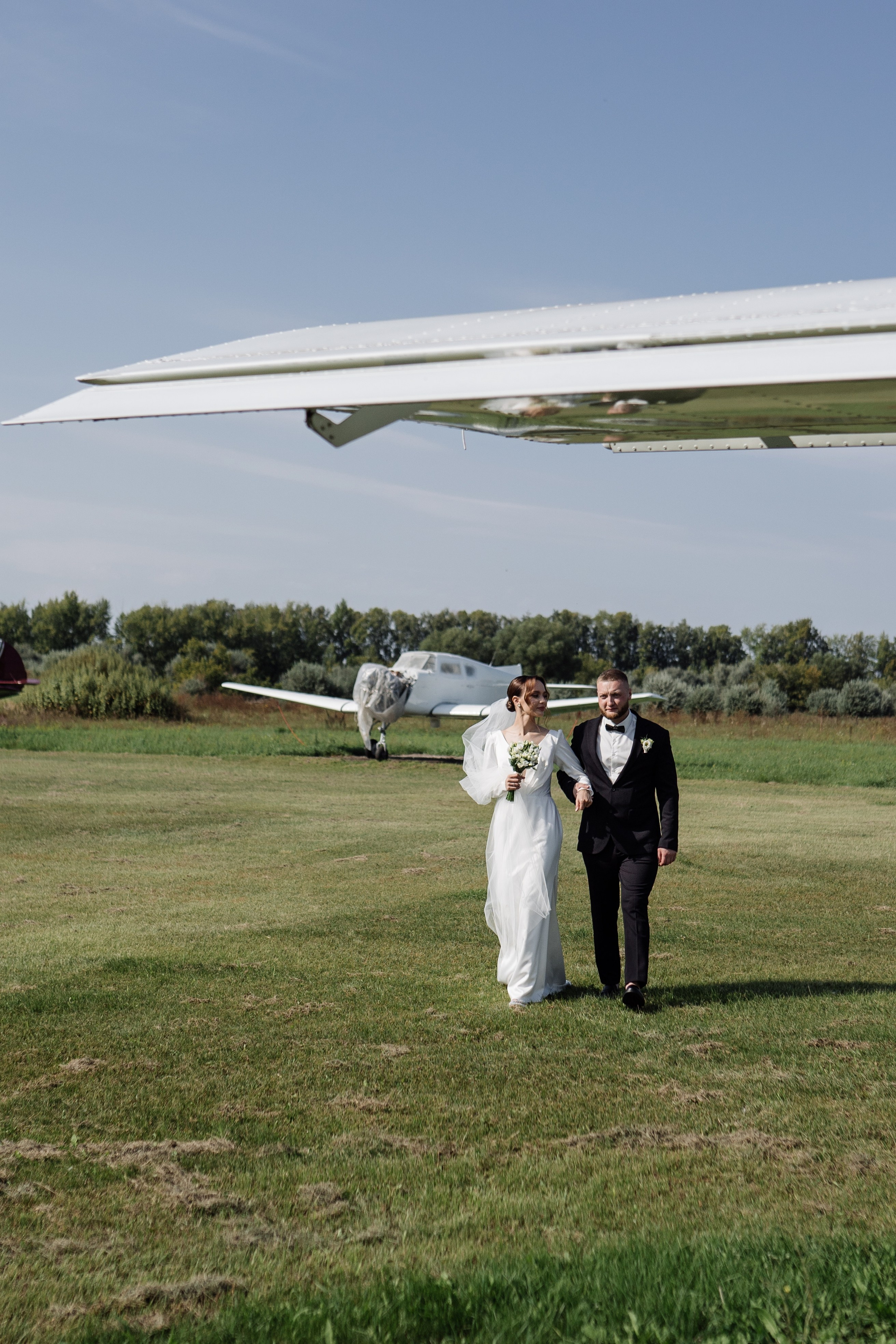 Аэродром. Свадебный фотограф Тольятти Москва Адамова Виктория