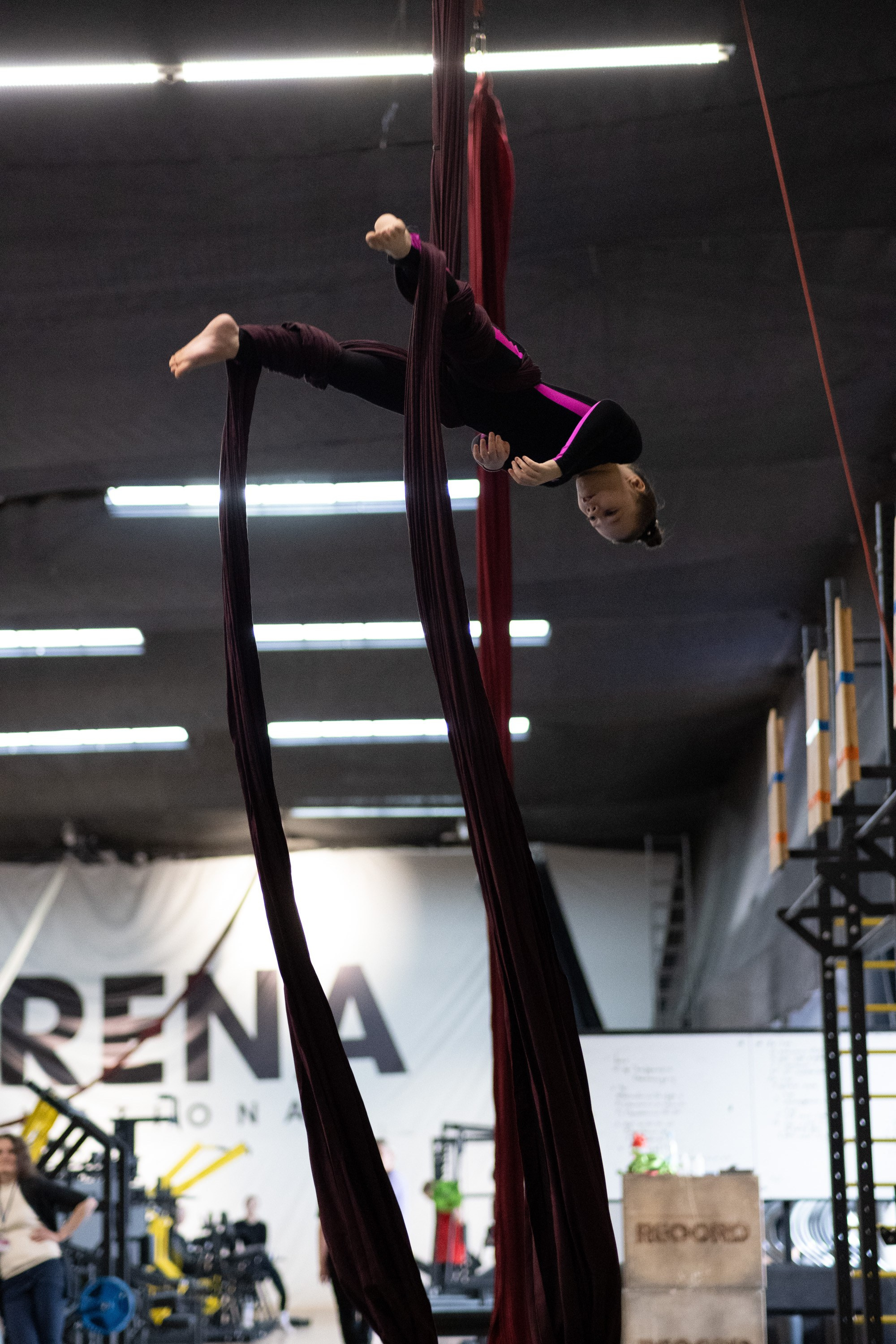 Внутриклубные соревнования по воздушной гимнастике 02.04.23