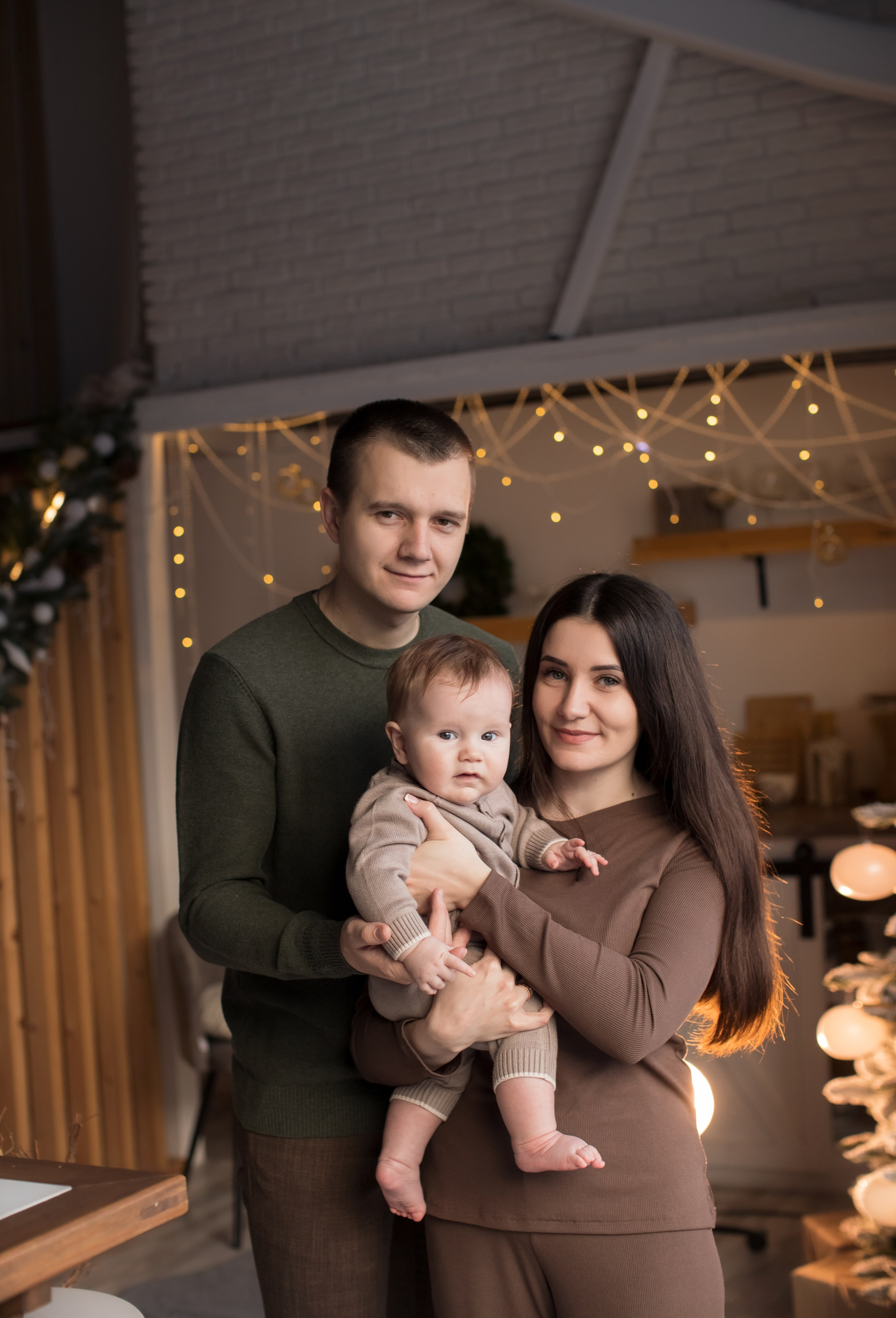 Первый Новый год. Семейный и детский фотограф в Саратове Полина Коткина