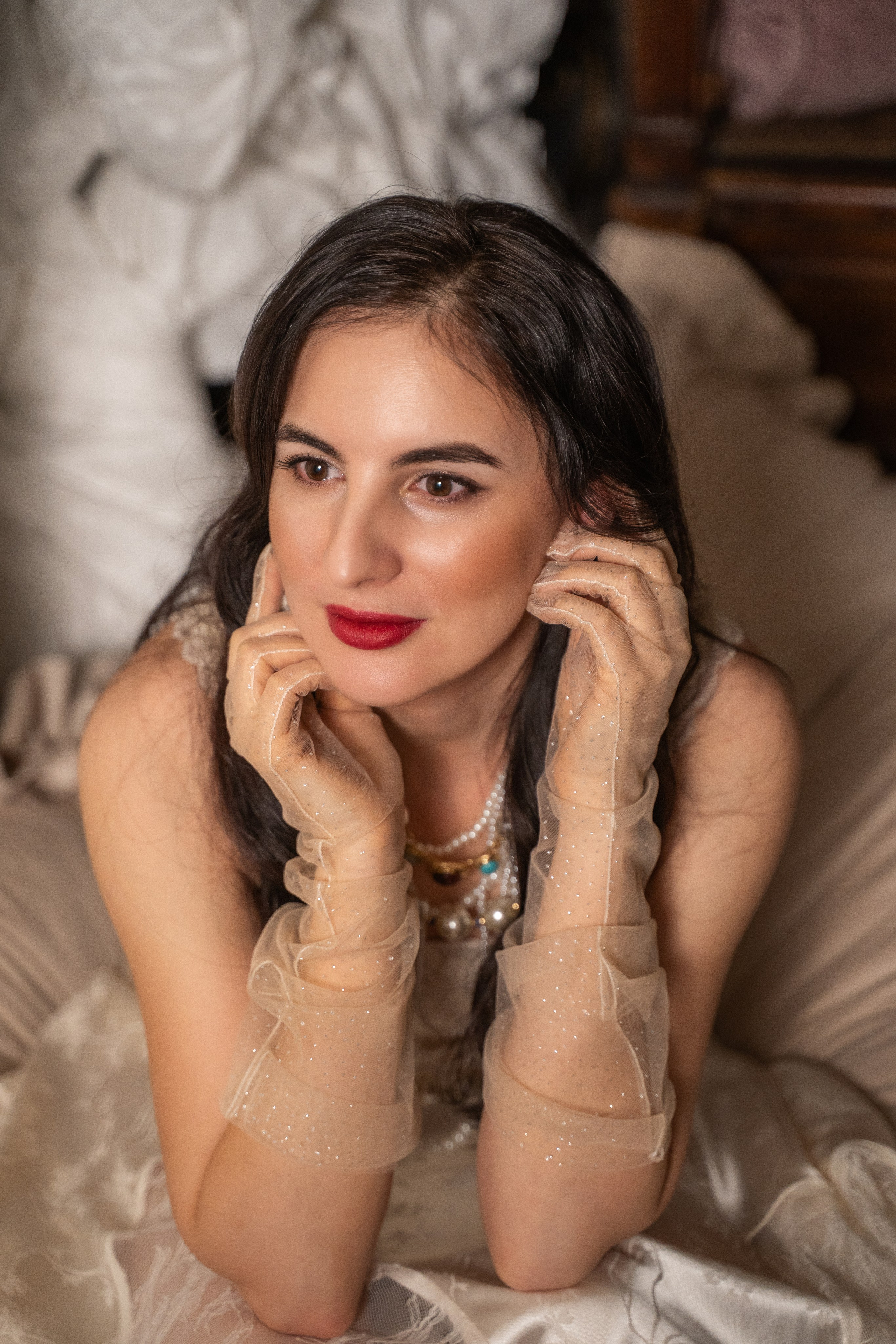 Будуарная фотосессия в Молли