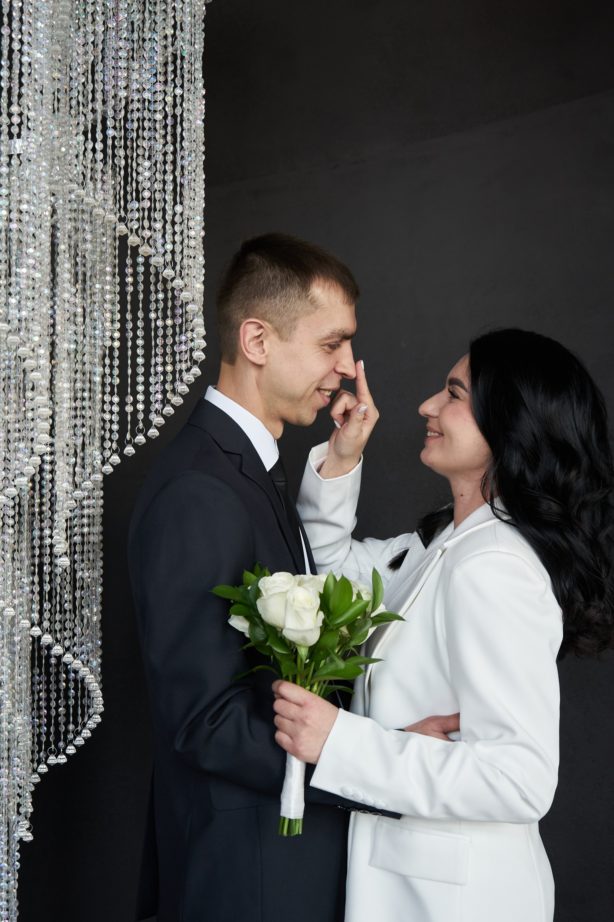 Свадебная фотосессия в студии. Фотограф Екатеринбург Кокшарова Александра