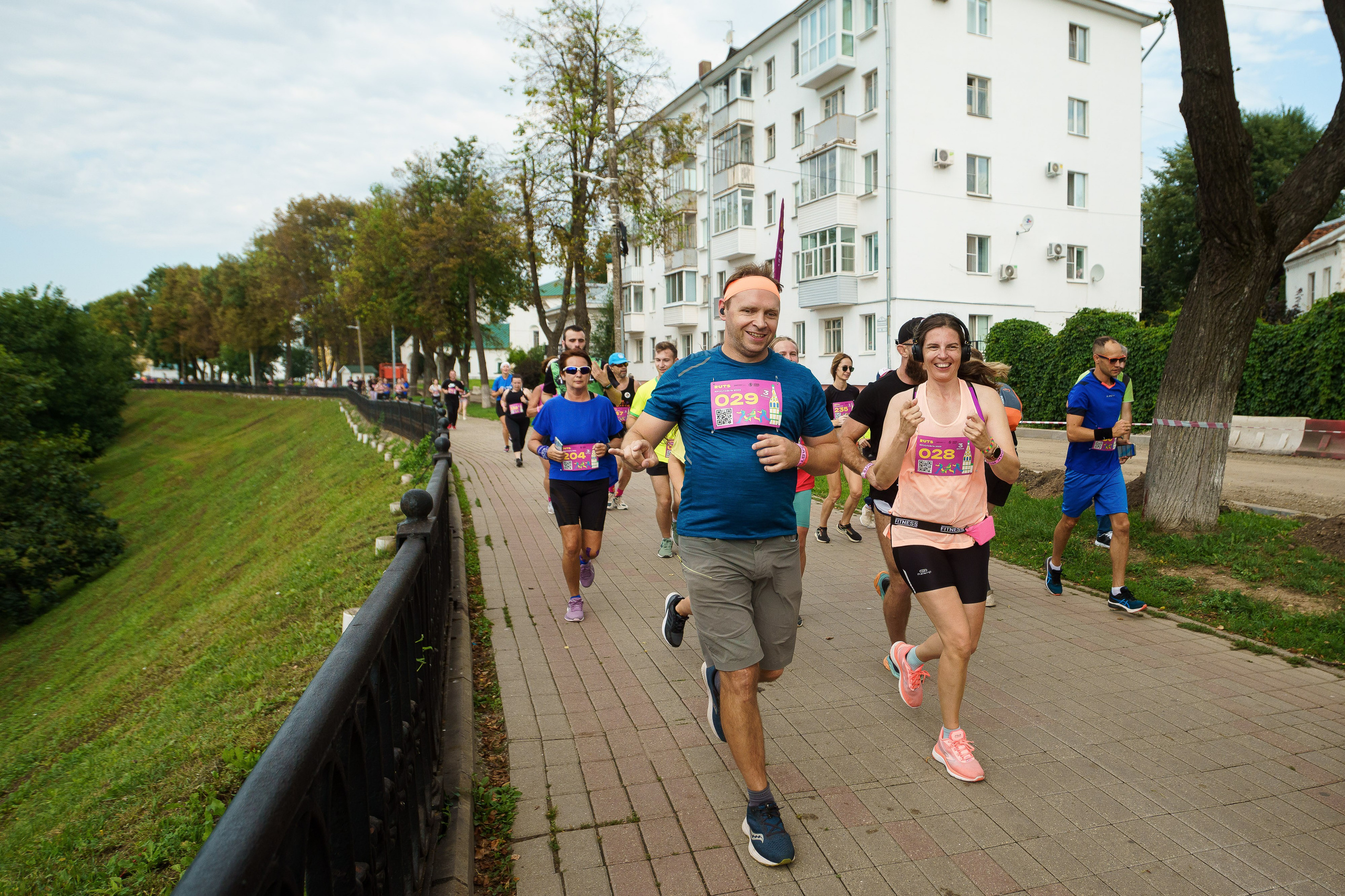Забег серии RUTS в городе Ярославле. Репортажный фотограф Сергей Сажин г. Ярославль