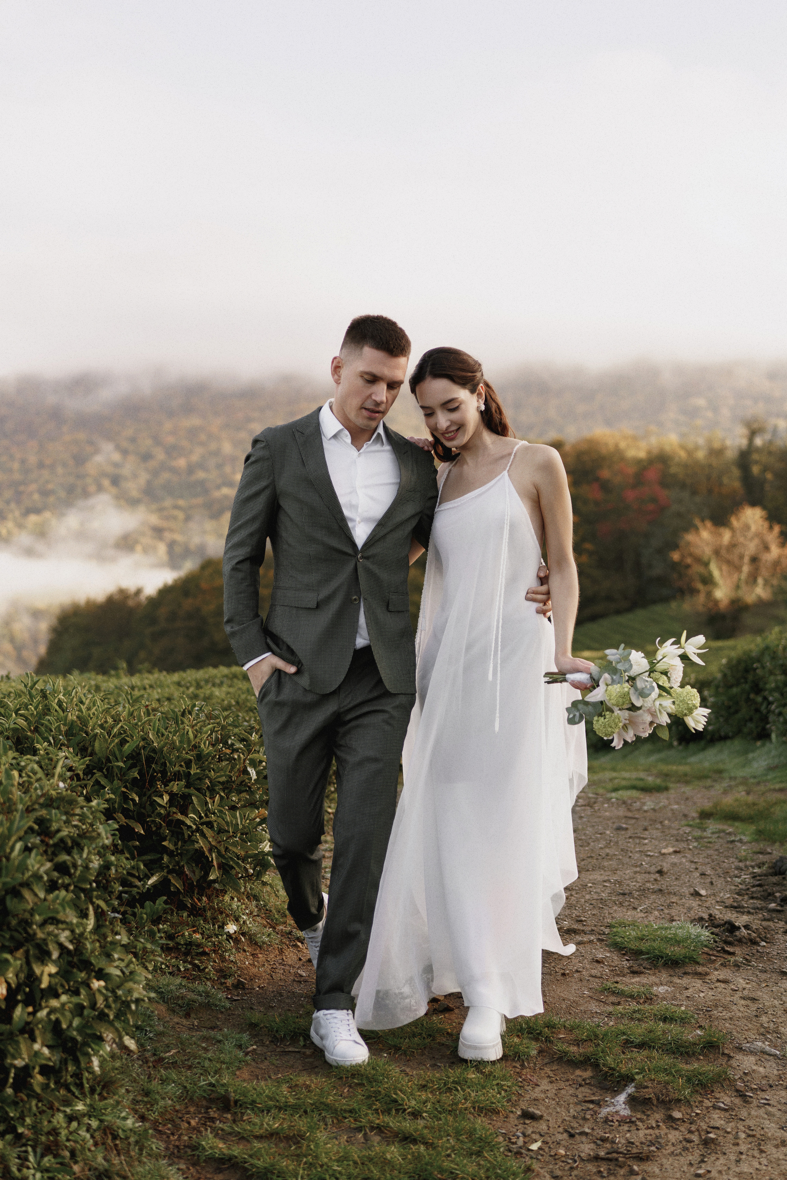 На чайных плантациях: Влад и Даша. Свадебный и индивидуальный фотограф Татьяна Гуляева