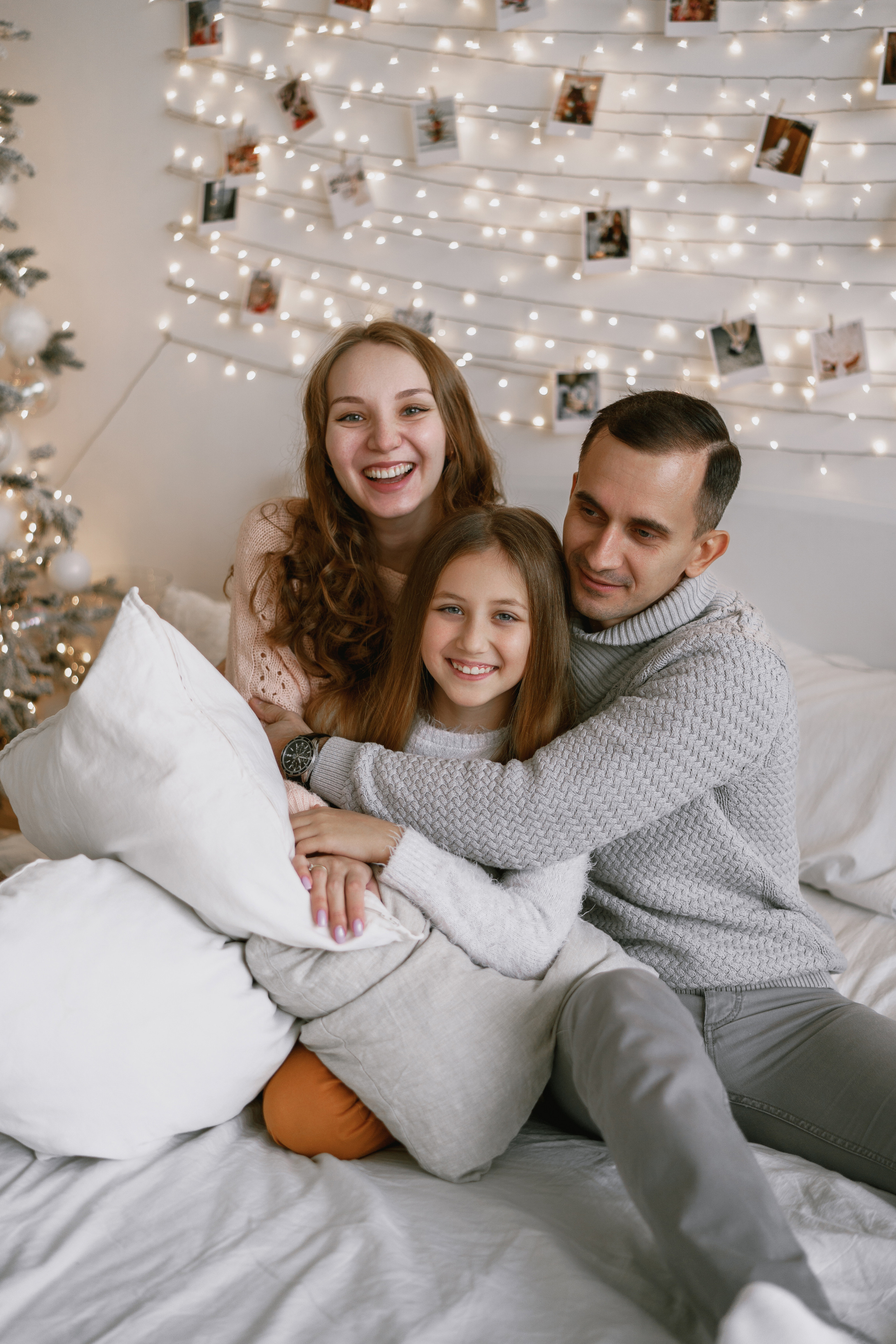 Новый год: Саша, Алина и Ксюша. Свадебный и индивидуальный фотограф Татьяна Гуляева