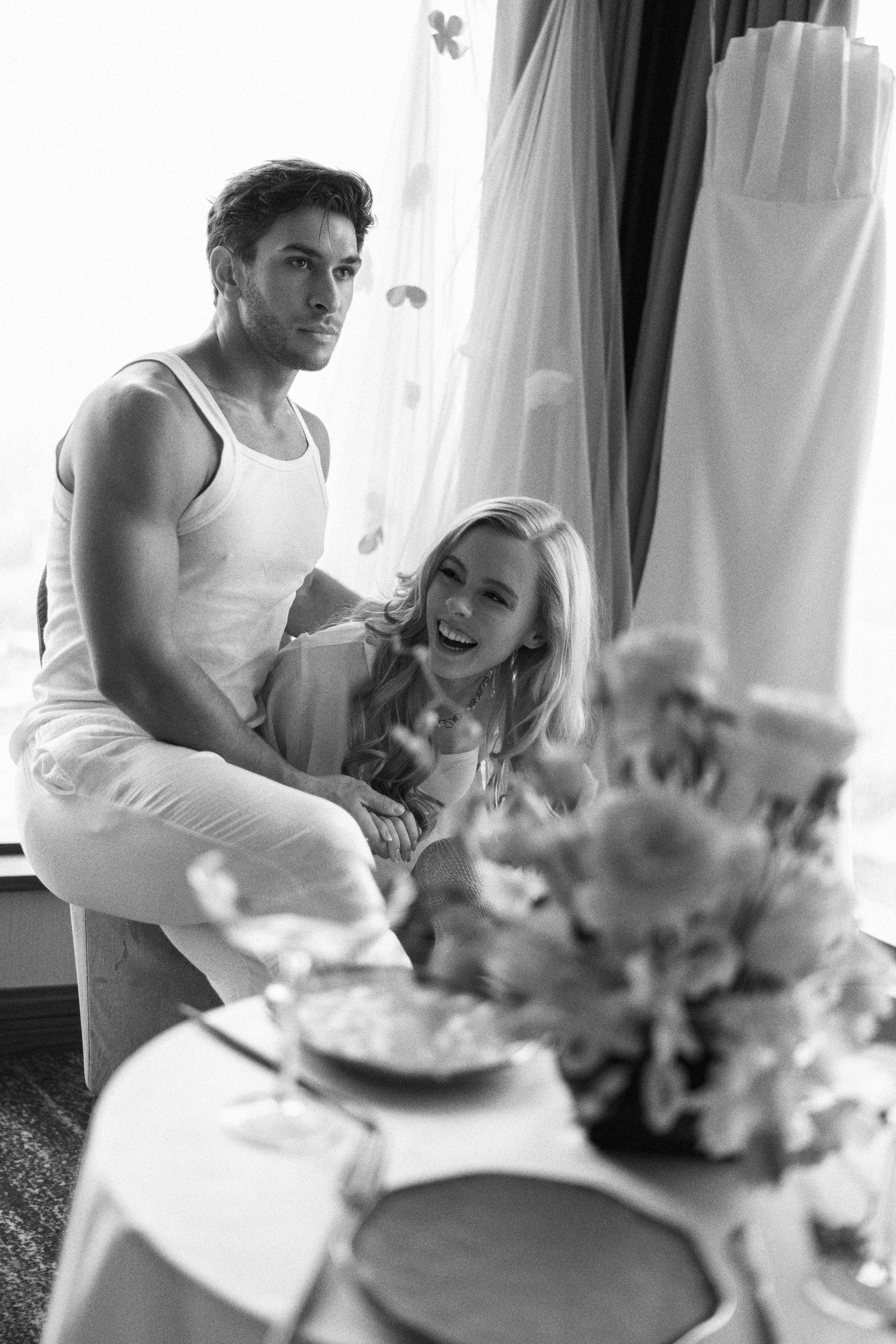 Сборы в отеле: Акулина и Мэтт. Свадебный и индивидуальный фотограф Татьяна Гуляева