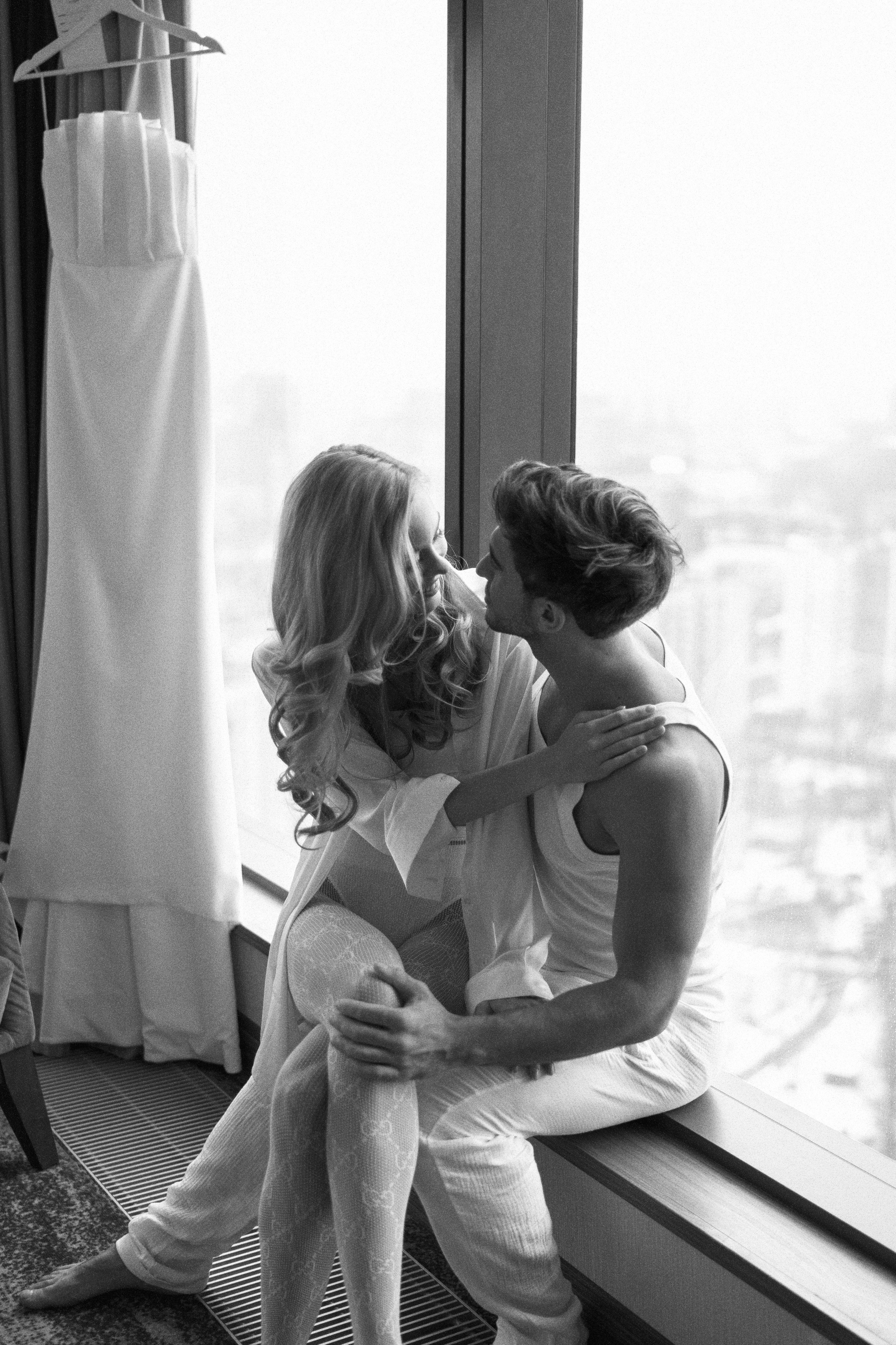 Сборы в отеле: Акулина и Мэтт. Свадебный и индивидуальный фотограф Татьяна Гуляева