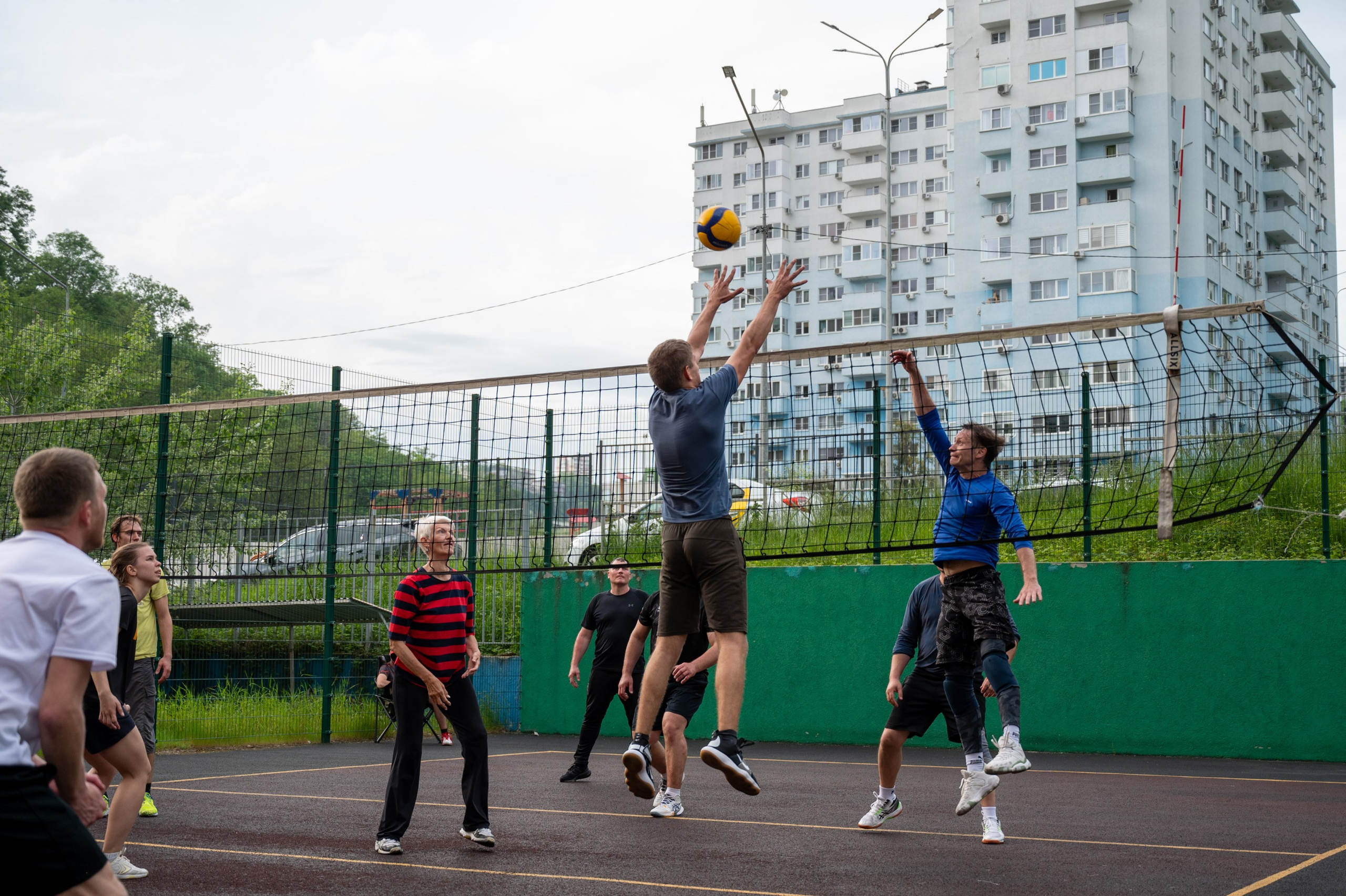 Турнир по Волейболу. Фотографирую счастливых людей в Сочи