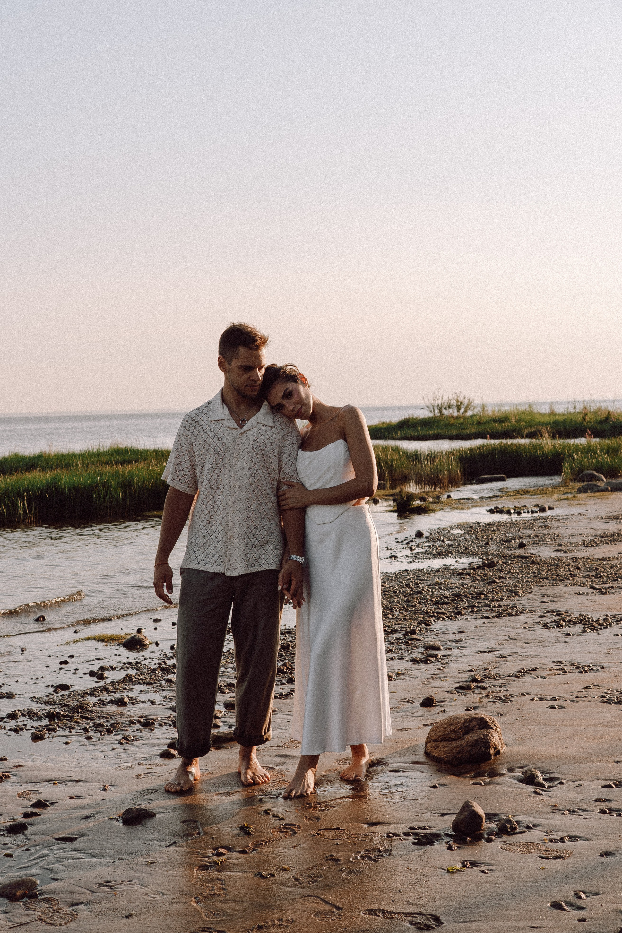СВАДЕБНАЯ ФОТОСЕССИЯ ВЫЕЗДНОЙ ЦЕРЕМОНИИ (ФИНСКИЙ ЗАЛИВ). Профессиональный фотограф, Санкт-Петербург — Виктория Богомолова