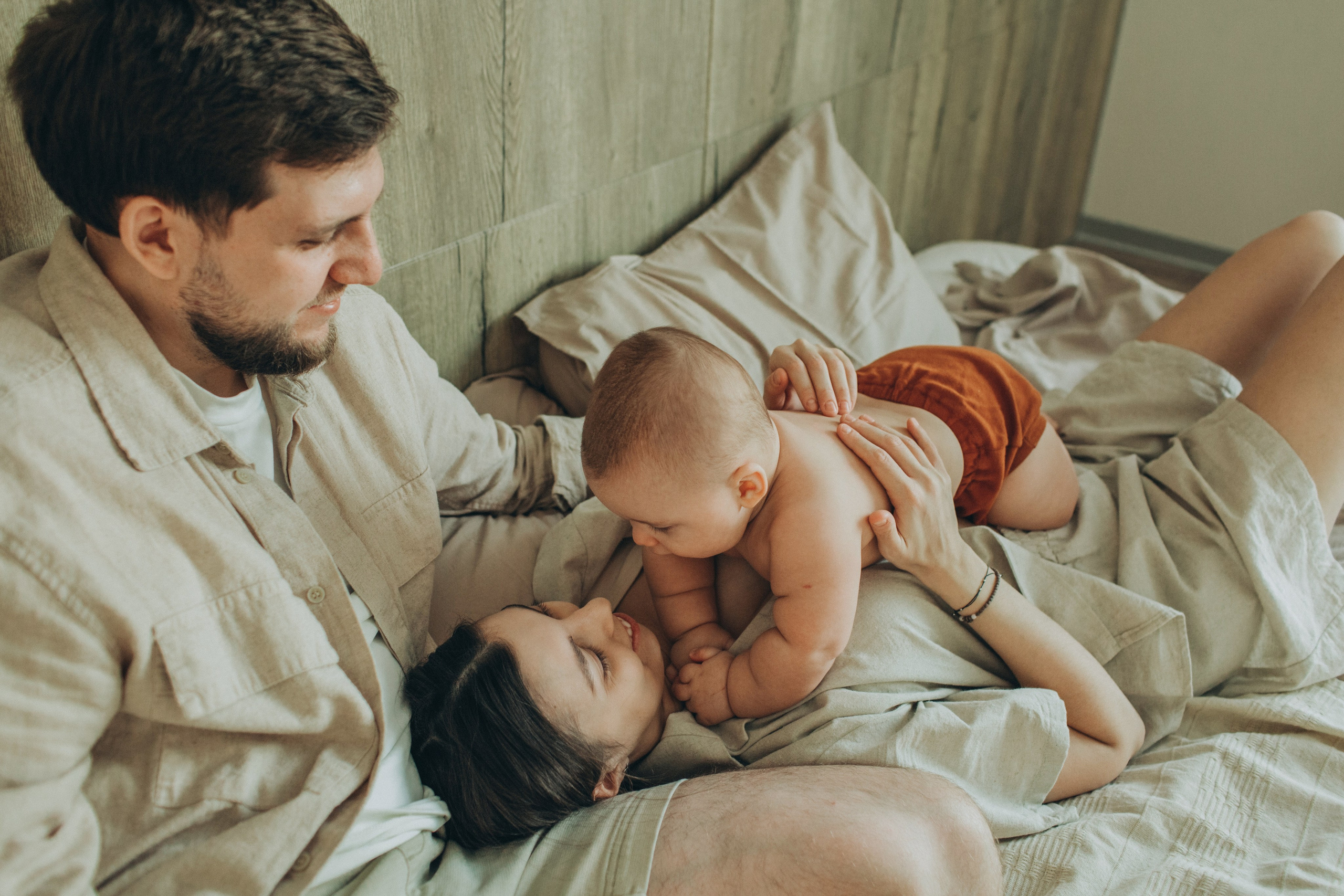 Лев, Мила, Леша. Семейный фотограф Томск