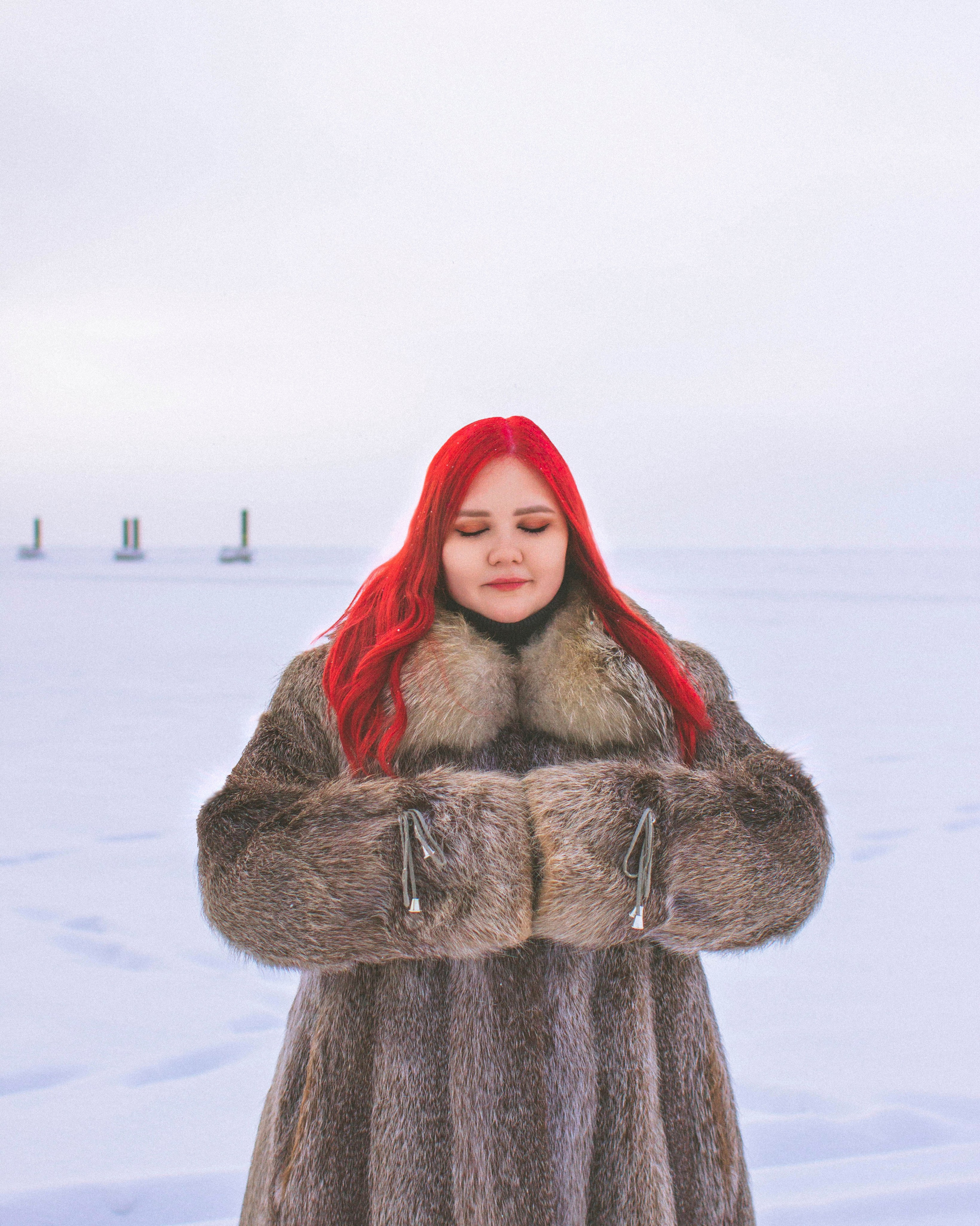 Зимняя съемка — Екатерина